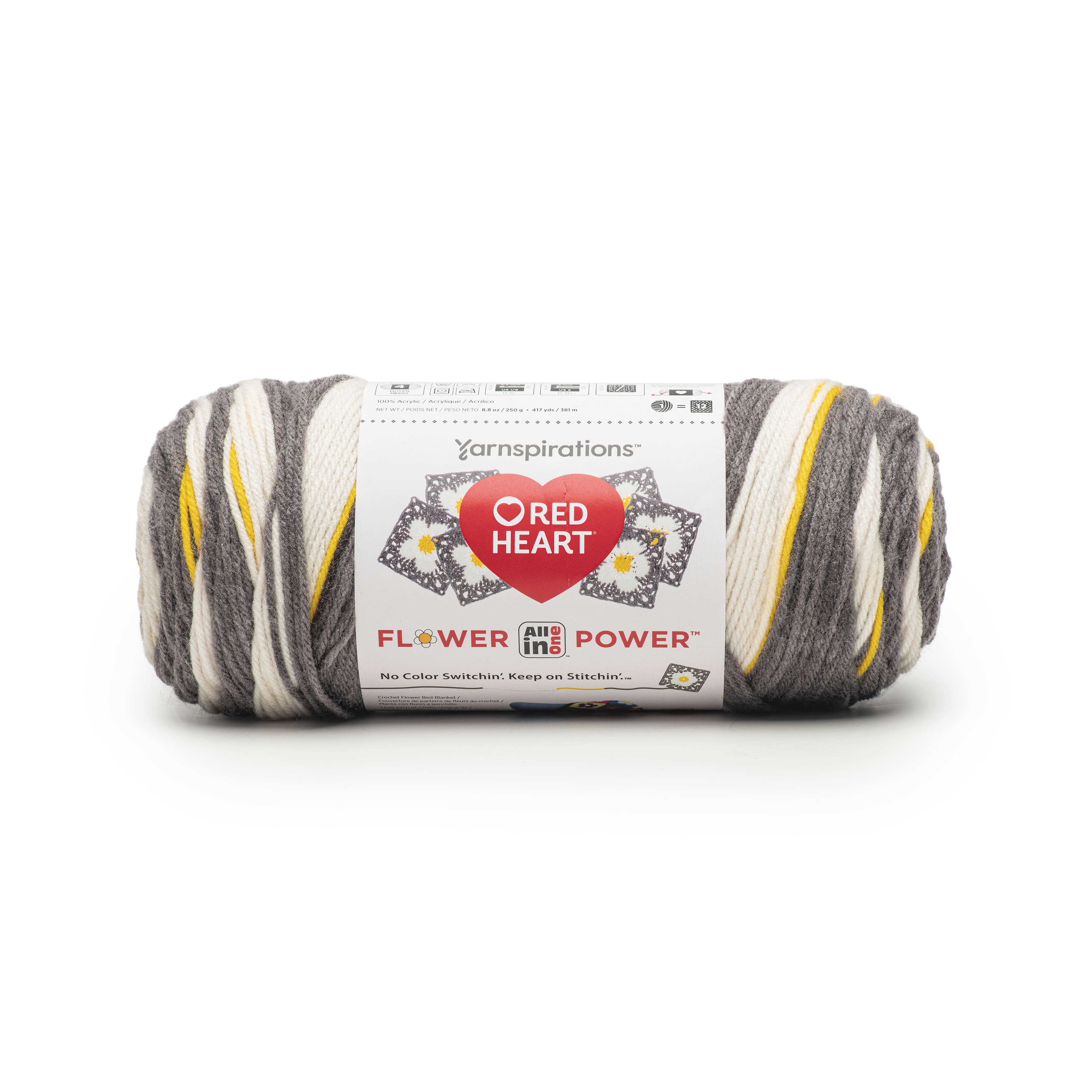 Red Heart® All in One™ Flower Power™ Yarn