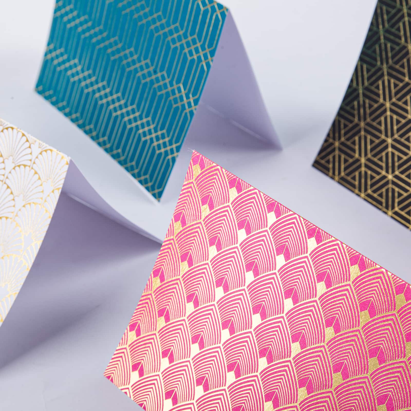 12 Packs: 40 ct. (480 total) 4.25" x 5.5" Art Deco Cards & Envelopes by Recollections™