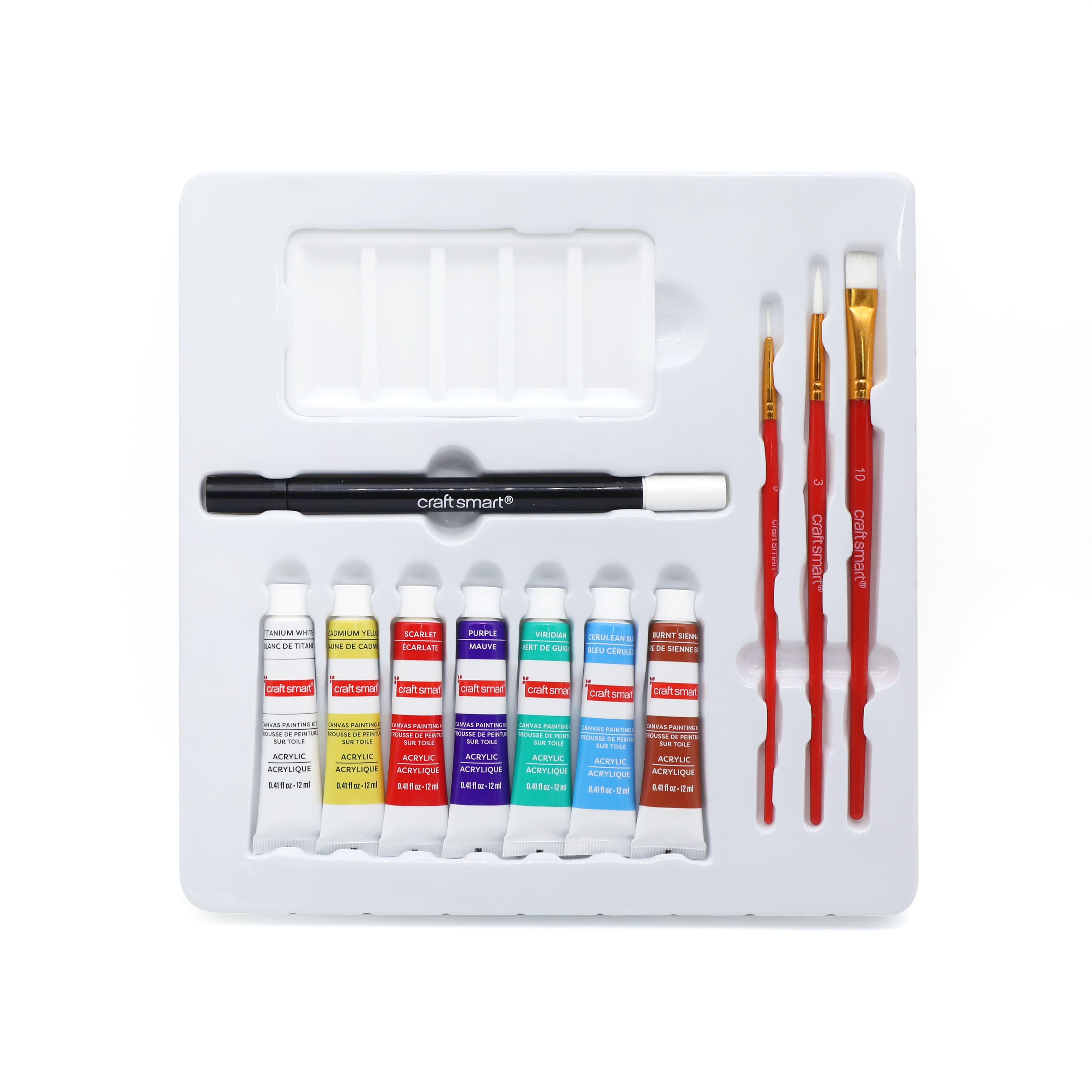 11&#x22; x 11&#x22; Gingerbread House Canvas Painting Kit by Artist&#x27;s Loft&#x2122;