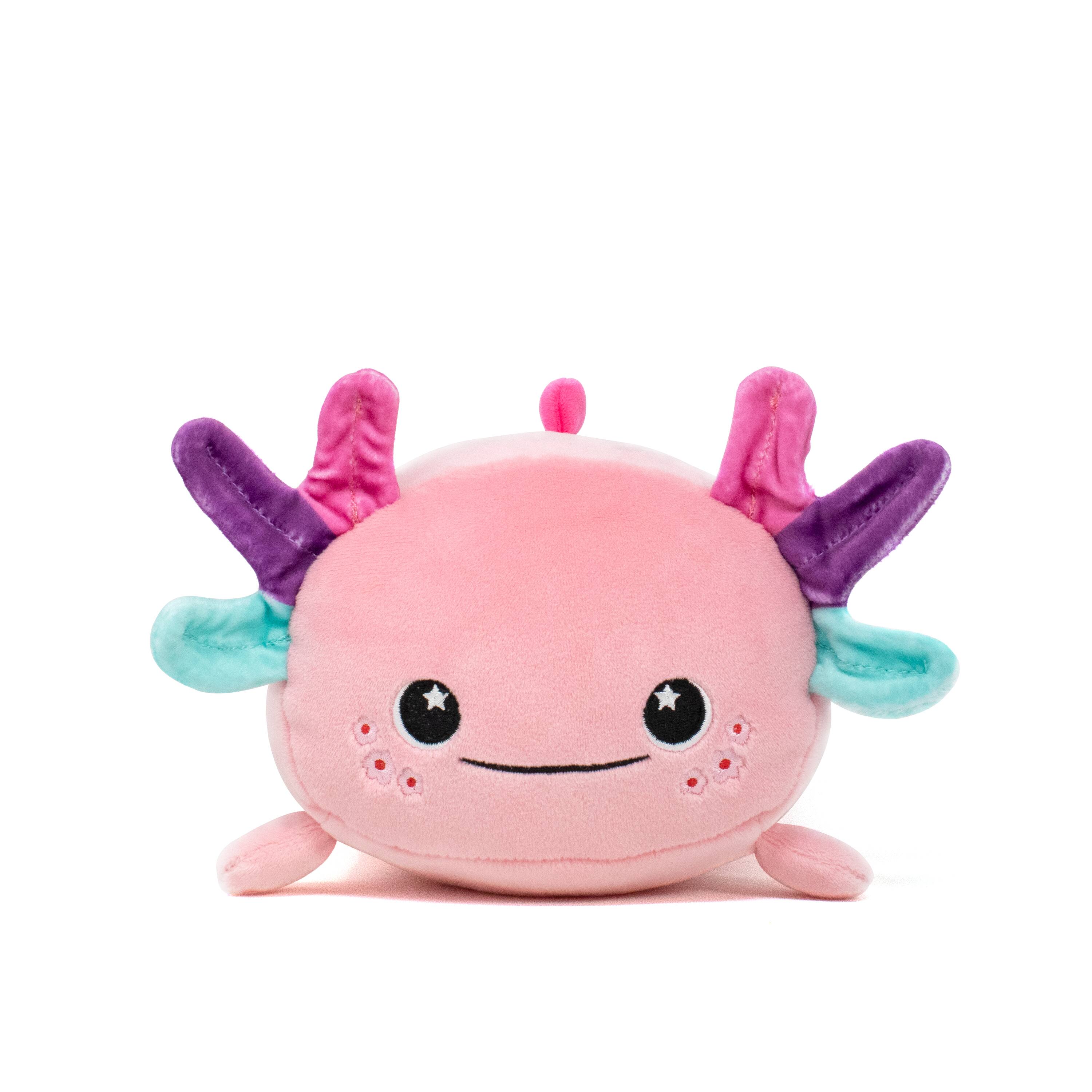 moosh moosh holiday axolotl pillow plush toy