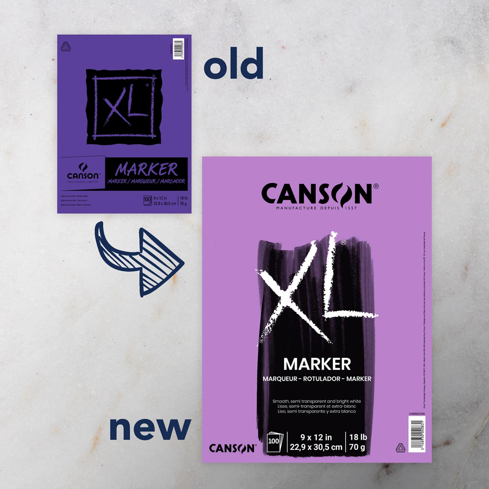 Canson&#xAE; XL&#xAE; Marker Pad, 9&#x27;&#x27; x 12&#x27;&#x27;