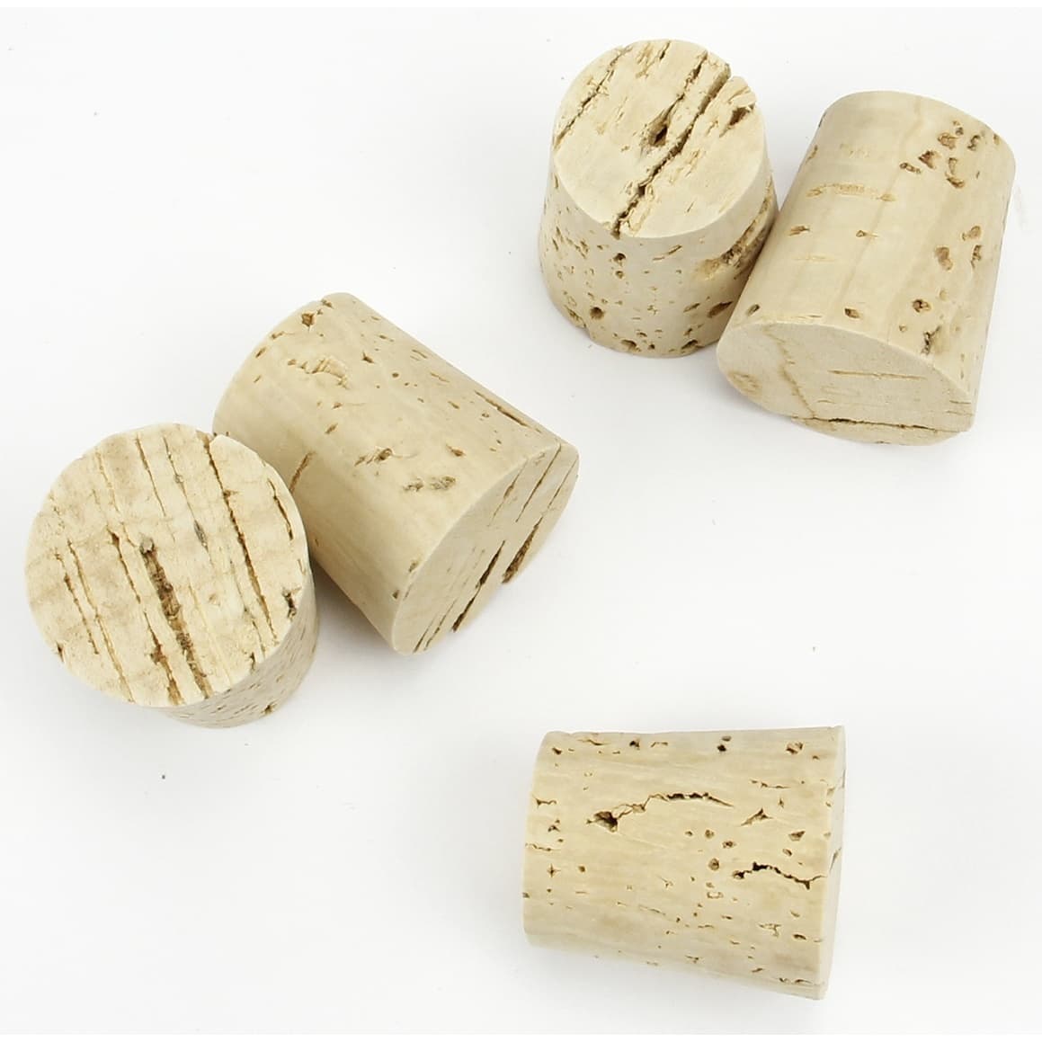 Hygloss&#x2122; 5-Piece Cork Stoppers, 1.5&#x22; x 1.38&#x22; x 0.1&#x22;