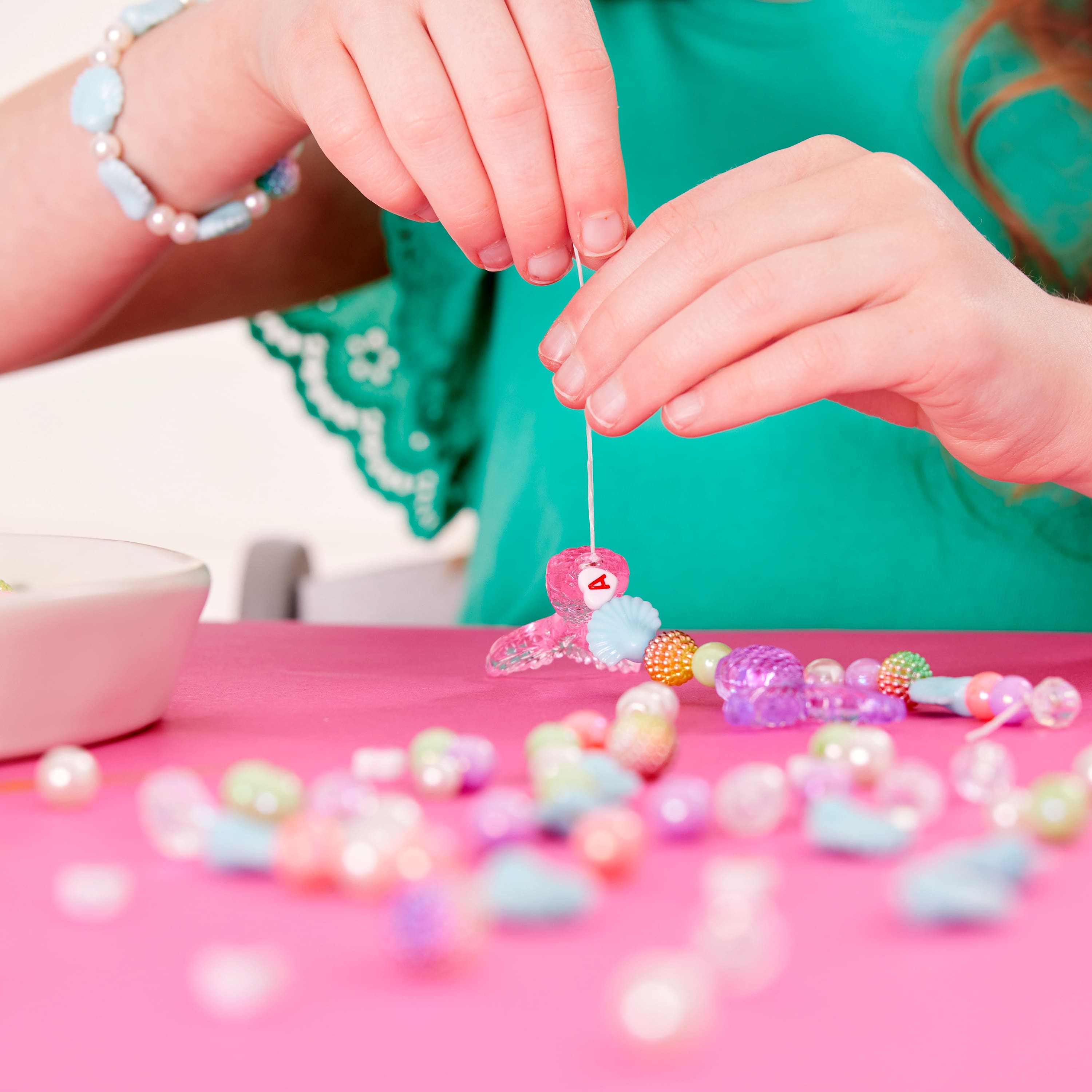 Creativity for Kids&#xAE; Mermaid Bead Jewelry Jar