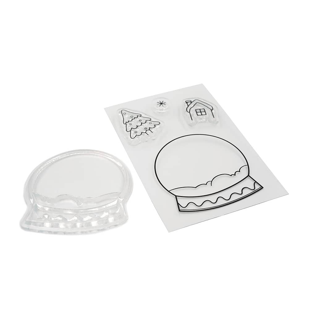 Snow Globe Clear Stamp Set by Recollections&#x2122;