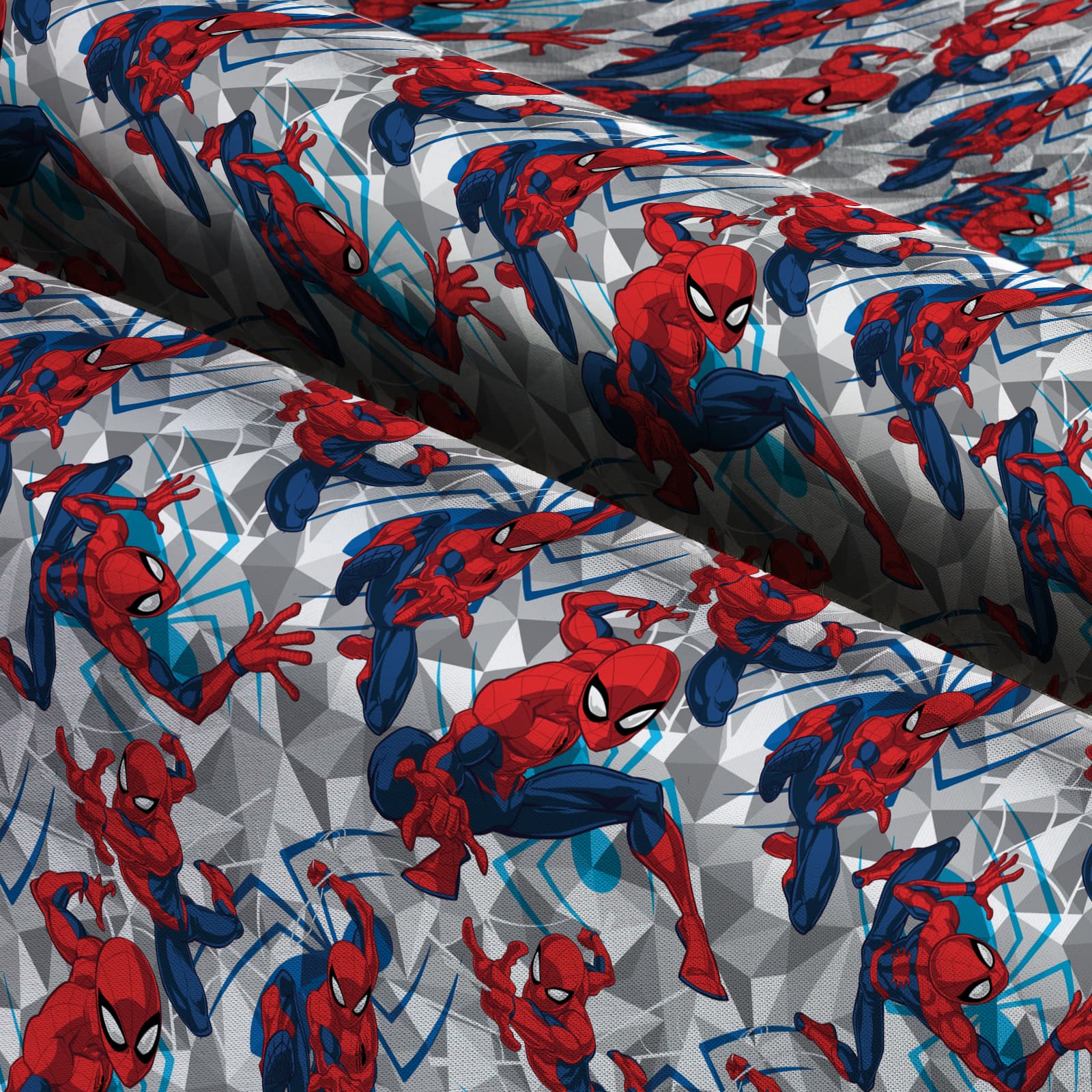 Marvel&#xAE; Spider-Man Geo Packed Cotton Fabric