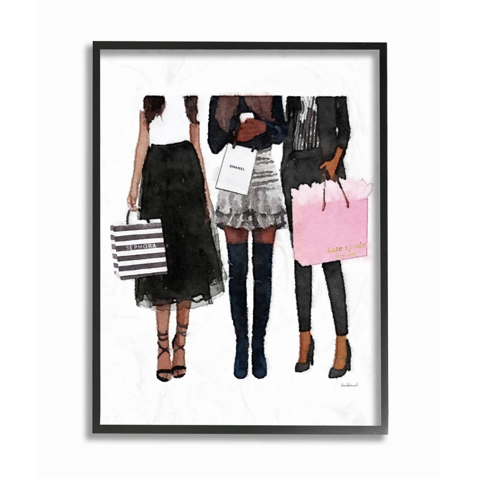Chanel Handbag Fashion Wall Art Print