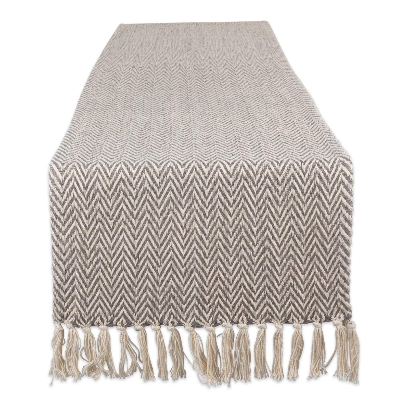 DII&#xAE; 72&#x22; Chevron Handloom Table Runner