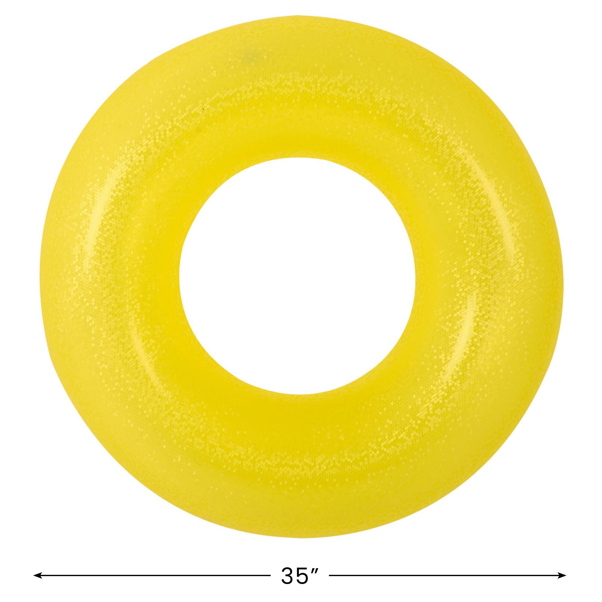 Pool Central 35&#x22; Inflatable Inner Tube Pool Float
