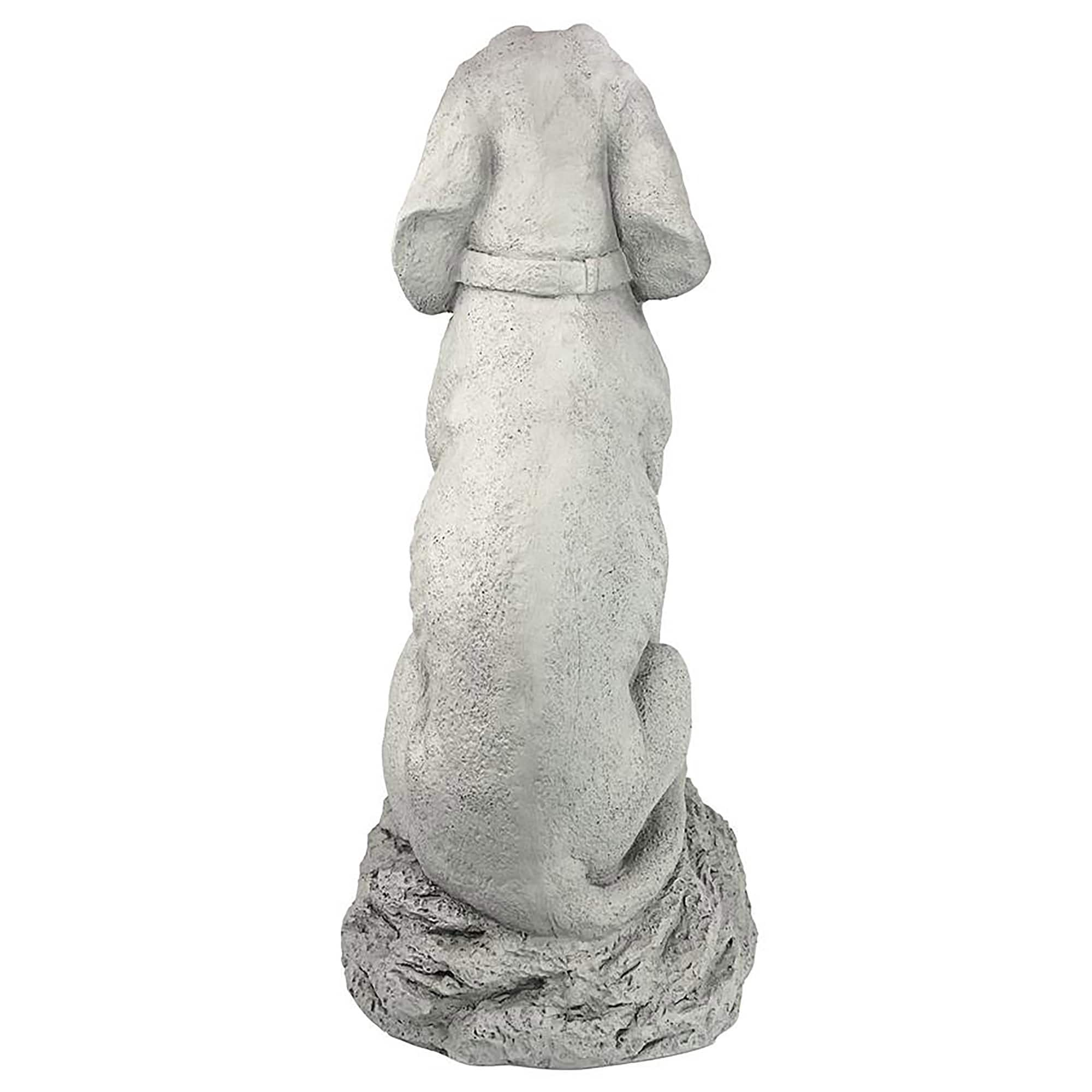 Design Toscano 19&#x22; Man&#x27;s Best Friend Dog Statue