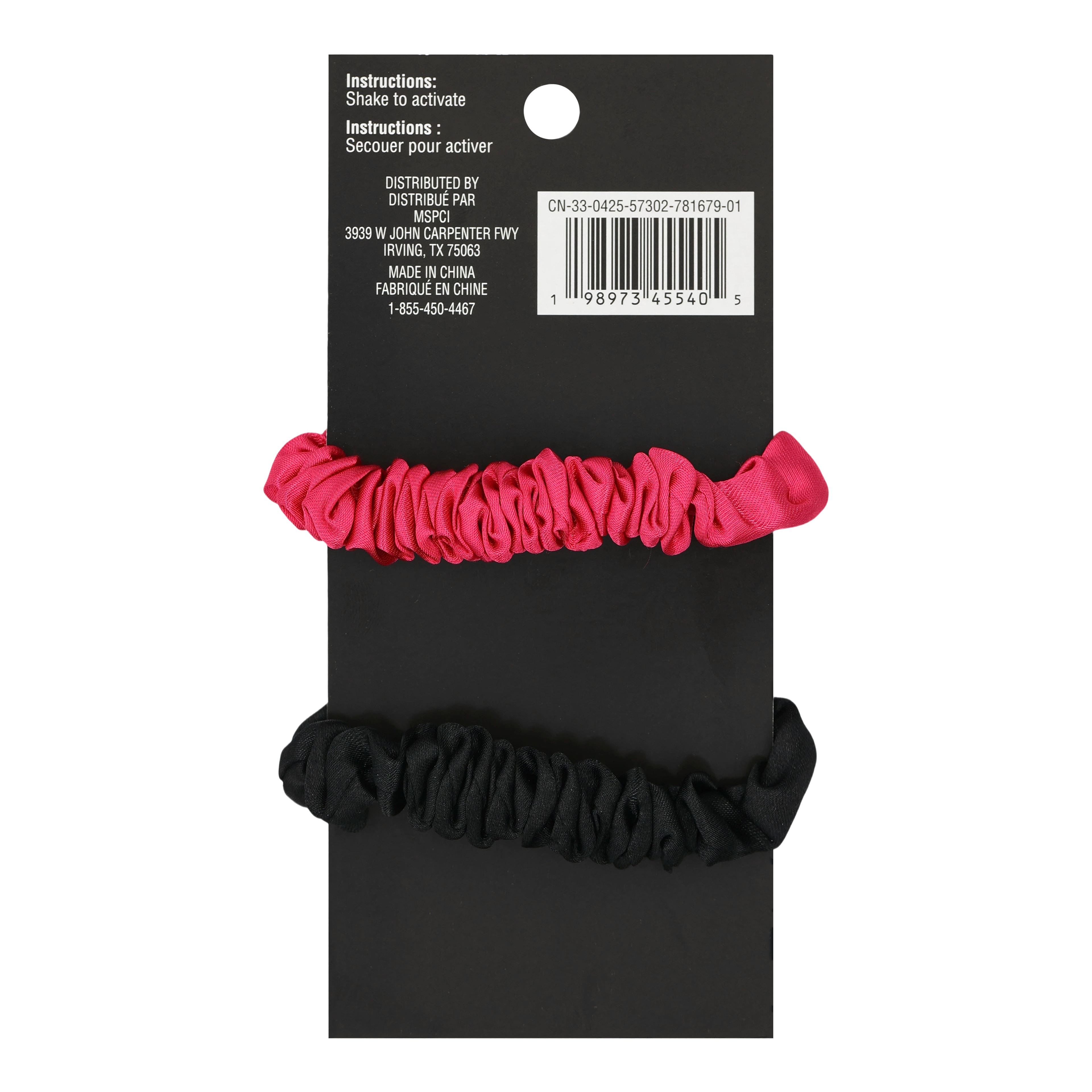 Skull &#x26; Jack-O&#x27;-Lantern Light-Up Scrunchies