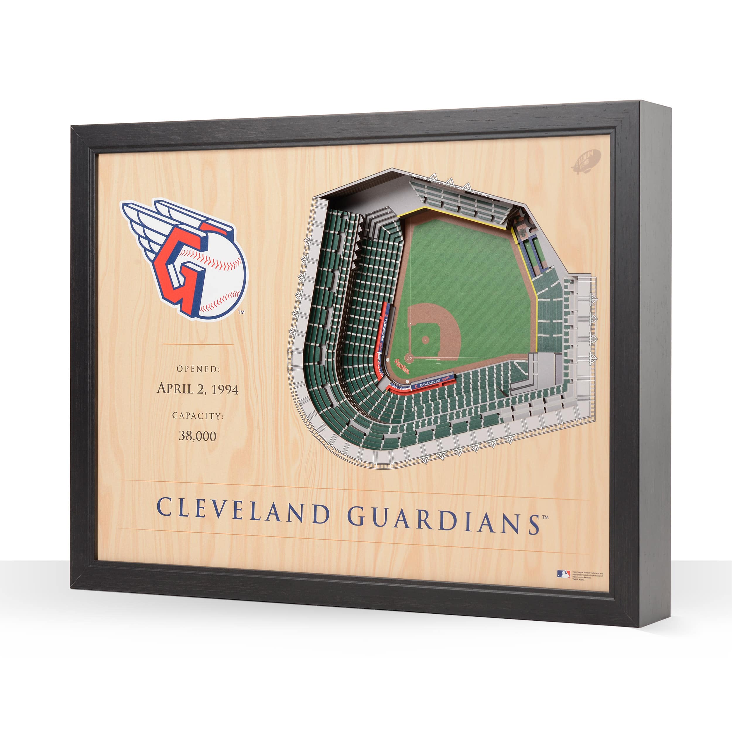 MLB 25-Layer StadiumView Wall Art