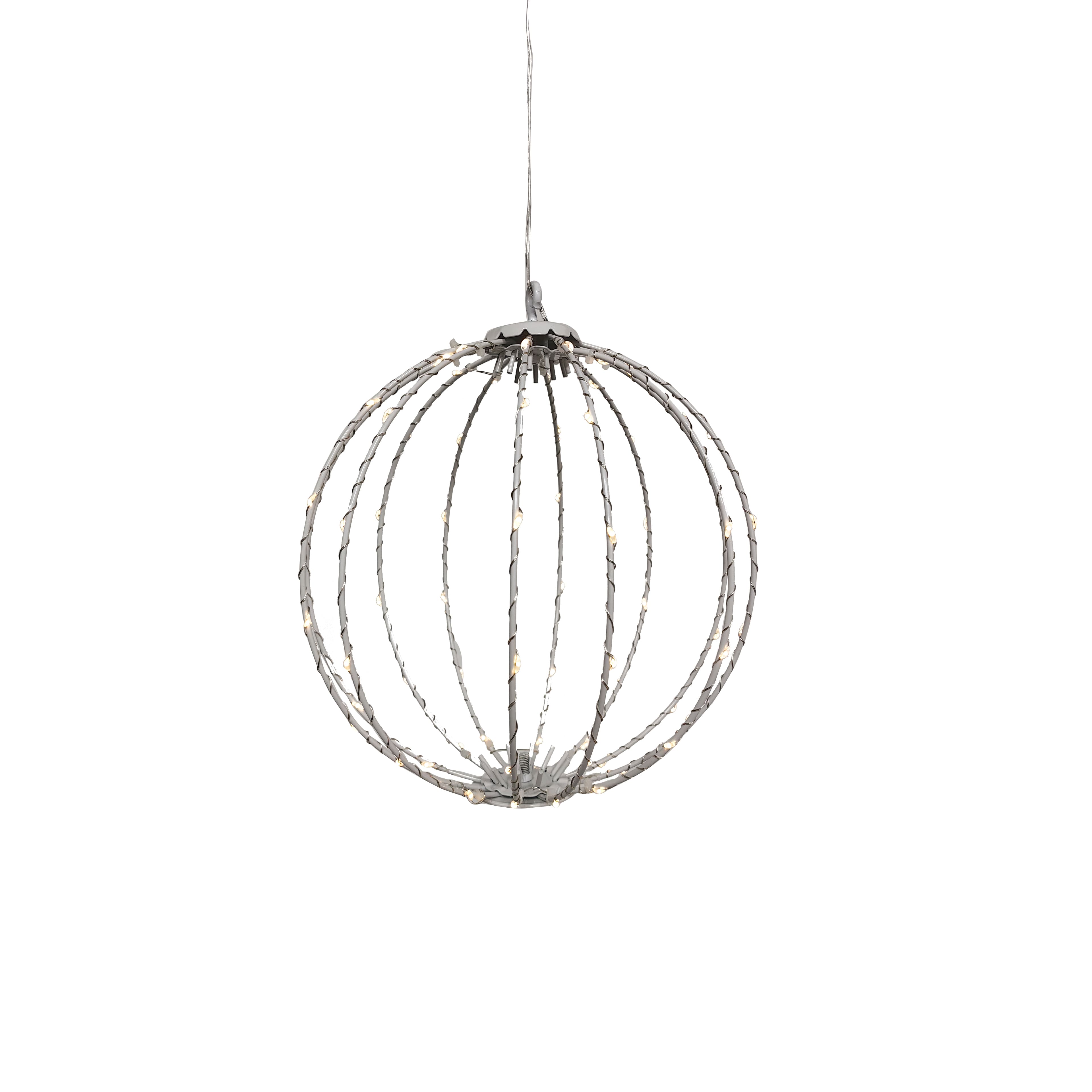 10&#x22; Warm White LED Hanging Sphere by Ashland&#xAE;