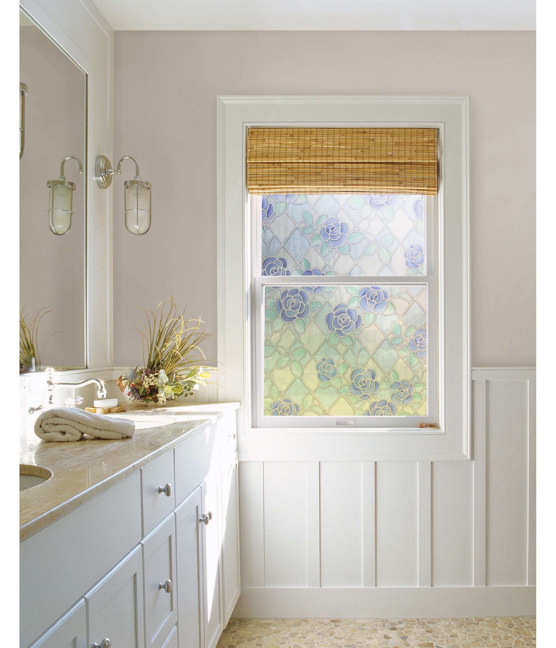 Fablon Amiens Blue Window Film, 2ct.