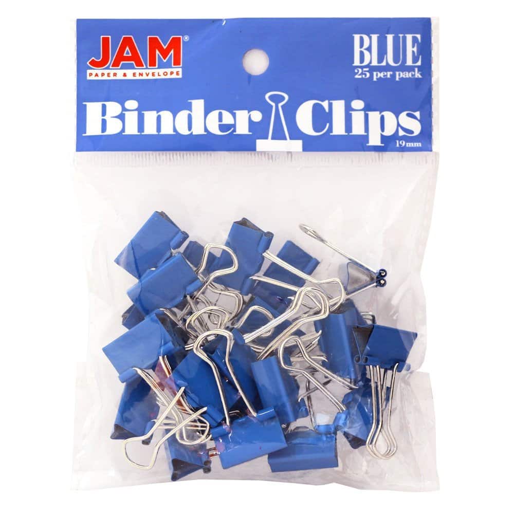 JAM Paper Desk Essentials Paper Clips &#x26; Binder Clips Kit