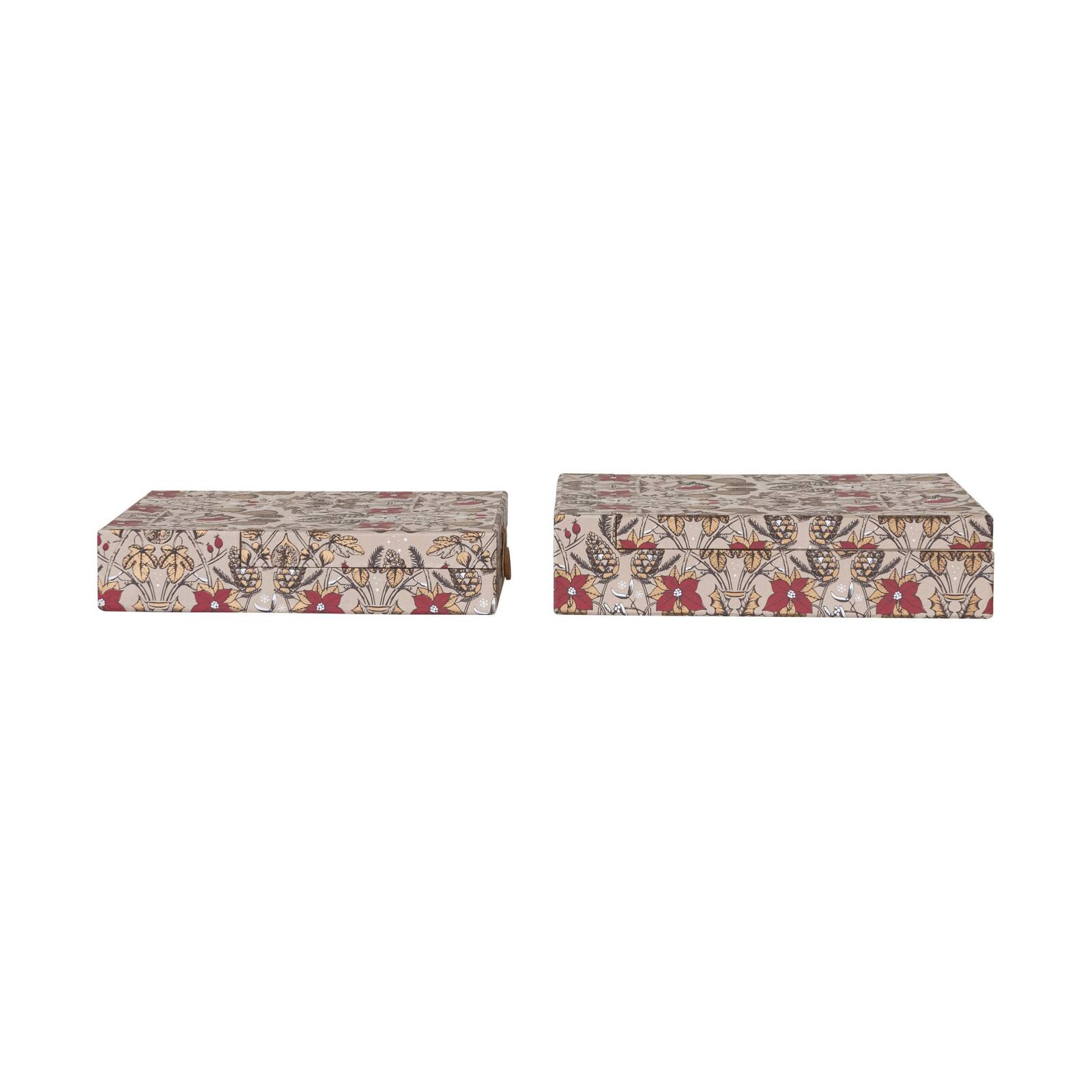 Hello Honey&#xAE; Multicolor Floral Wide Paper Gift Box Set