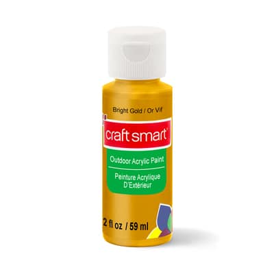 12 Pack: Metallic Outdoor Acrylic Paint by Craft Smart®, 2oz