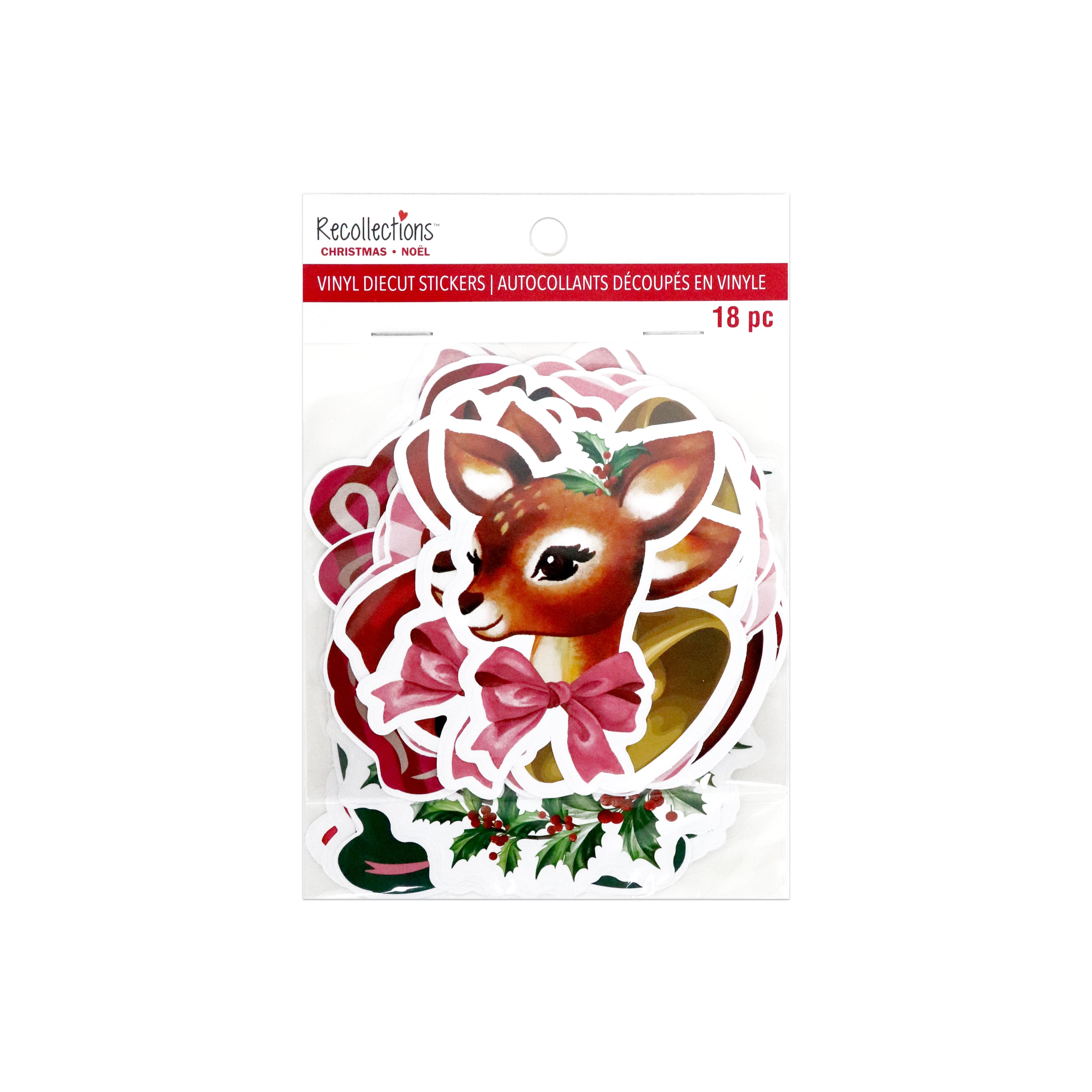 Holly Vinyl Die-Cut Stickers by Recollections&#x2122;