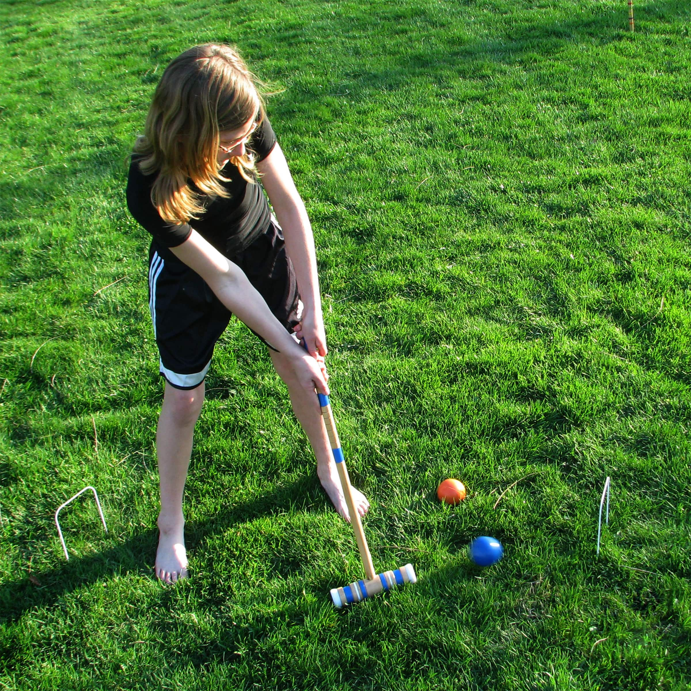 Toy Time Croquet Set with Carrying Case