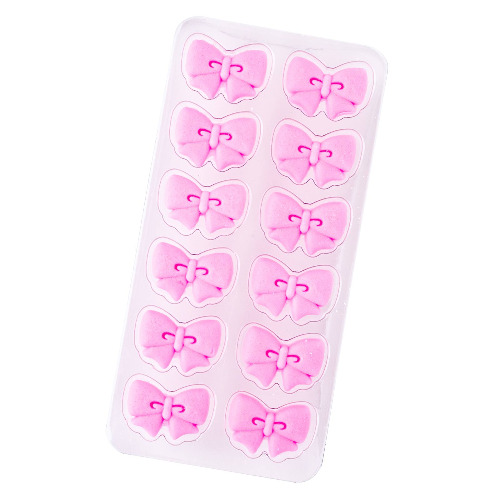 Sweet Tooth Fairy&#xAE; Pink Bow Icing Decorations, 12ct.