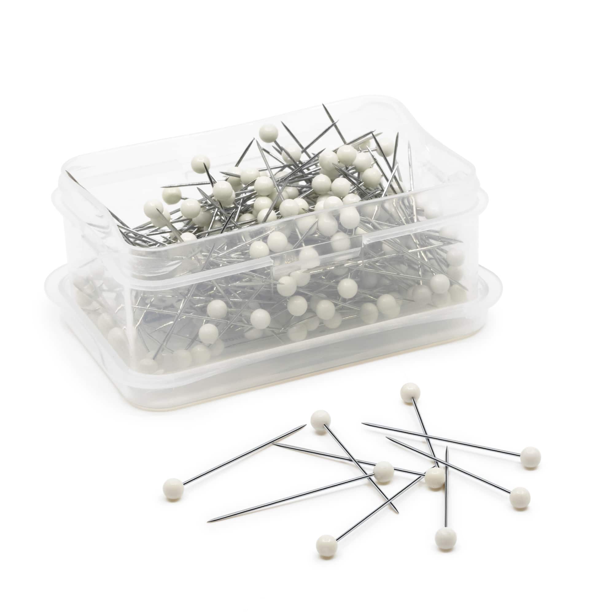 Dritz&#xAE; 1.5&#x22; White Color Ball Pins, 250ct.