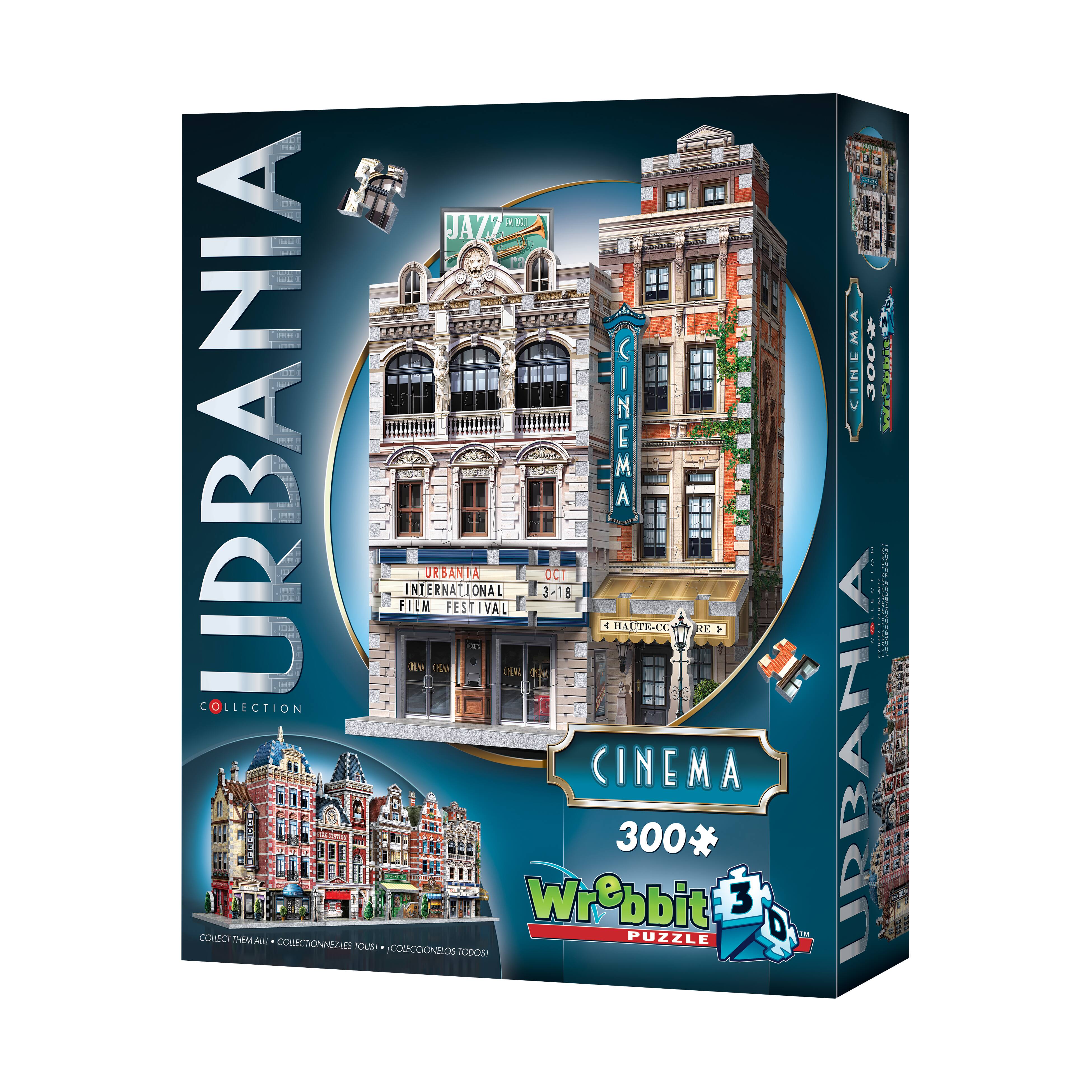 Urbania Collection - Cinema 3D Puzzle: 300 Pcs