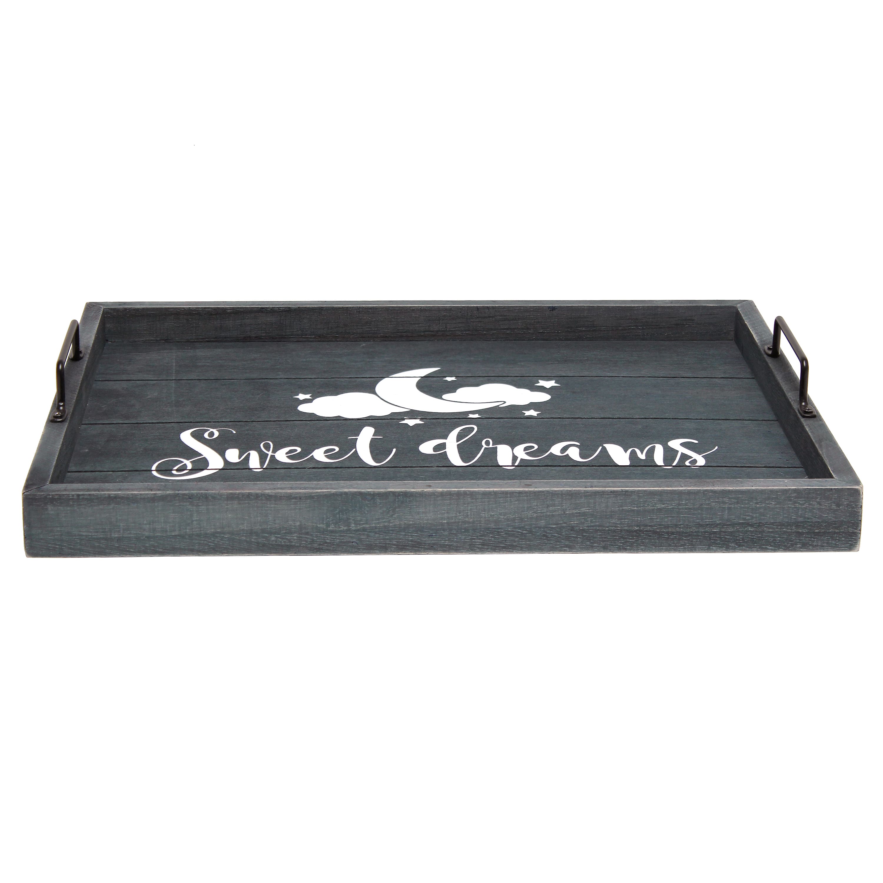 Elegant Designs™ 15.5" Sweet Dreams Serving Tray with Handles