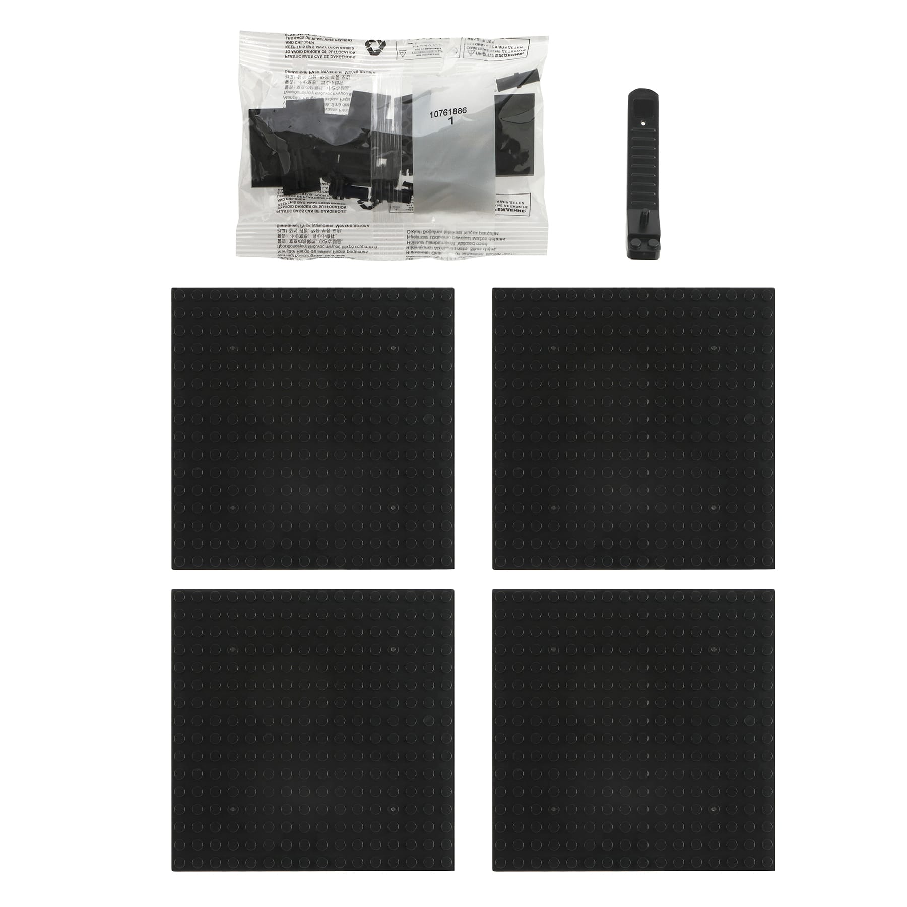 10&#x22; x 10&#x22; Colorful Dog Pixelated Brick Art Kit by Make Market&#xAE;