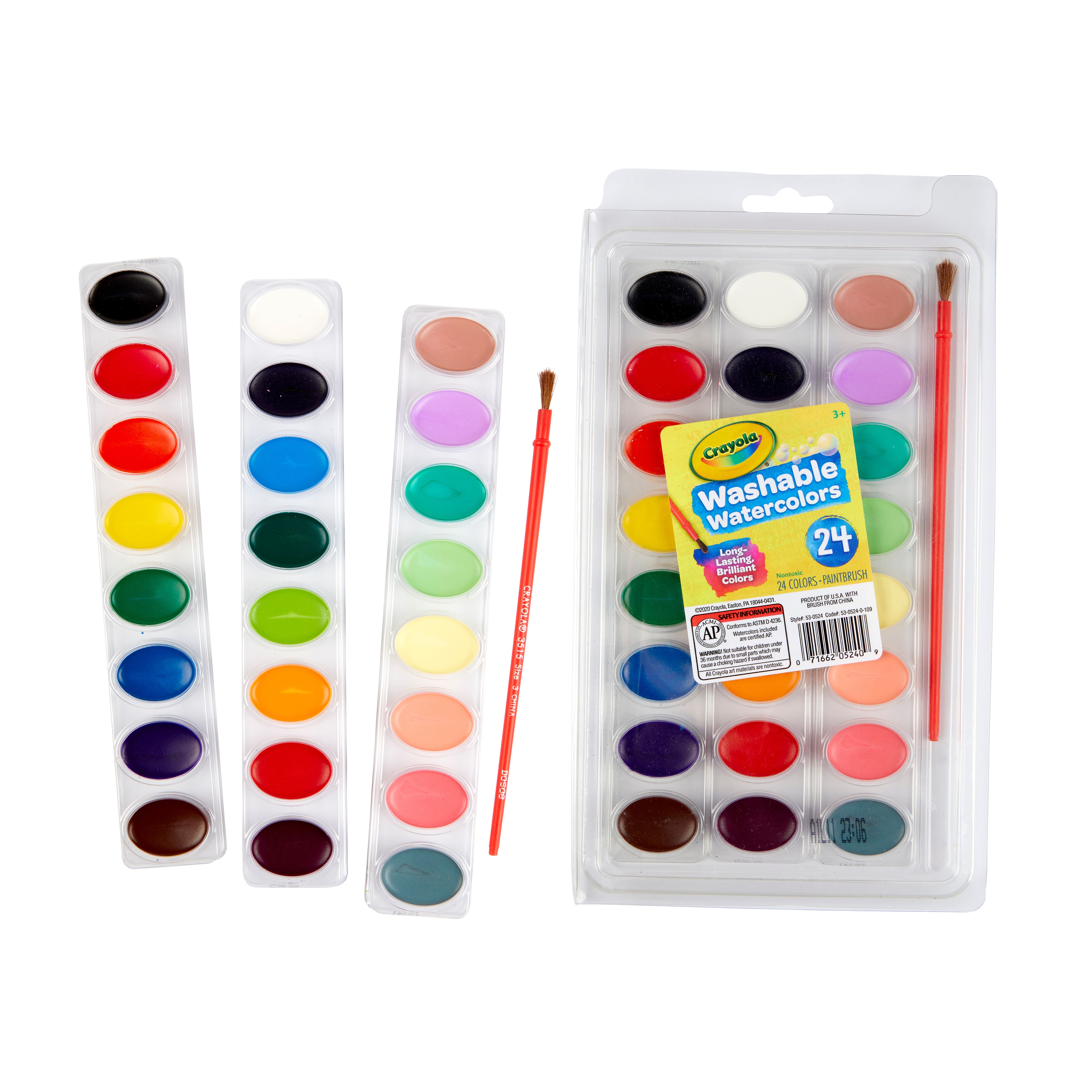 Crayola&#xAE; Washable Watercolor Set, 24ct.