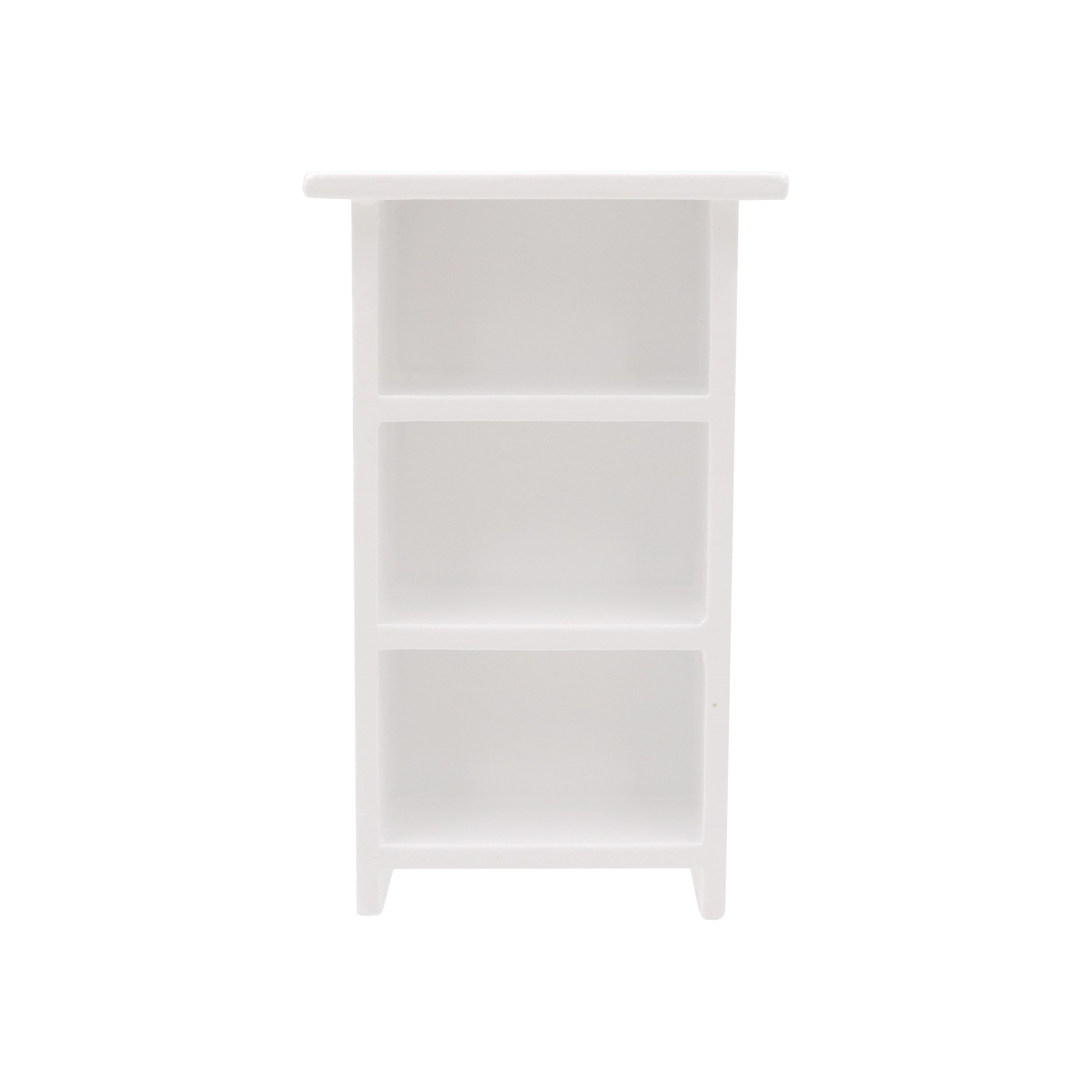 Miniature White Wood Bookcase by Make Market&#xAE;