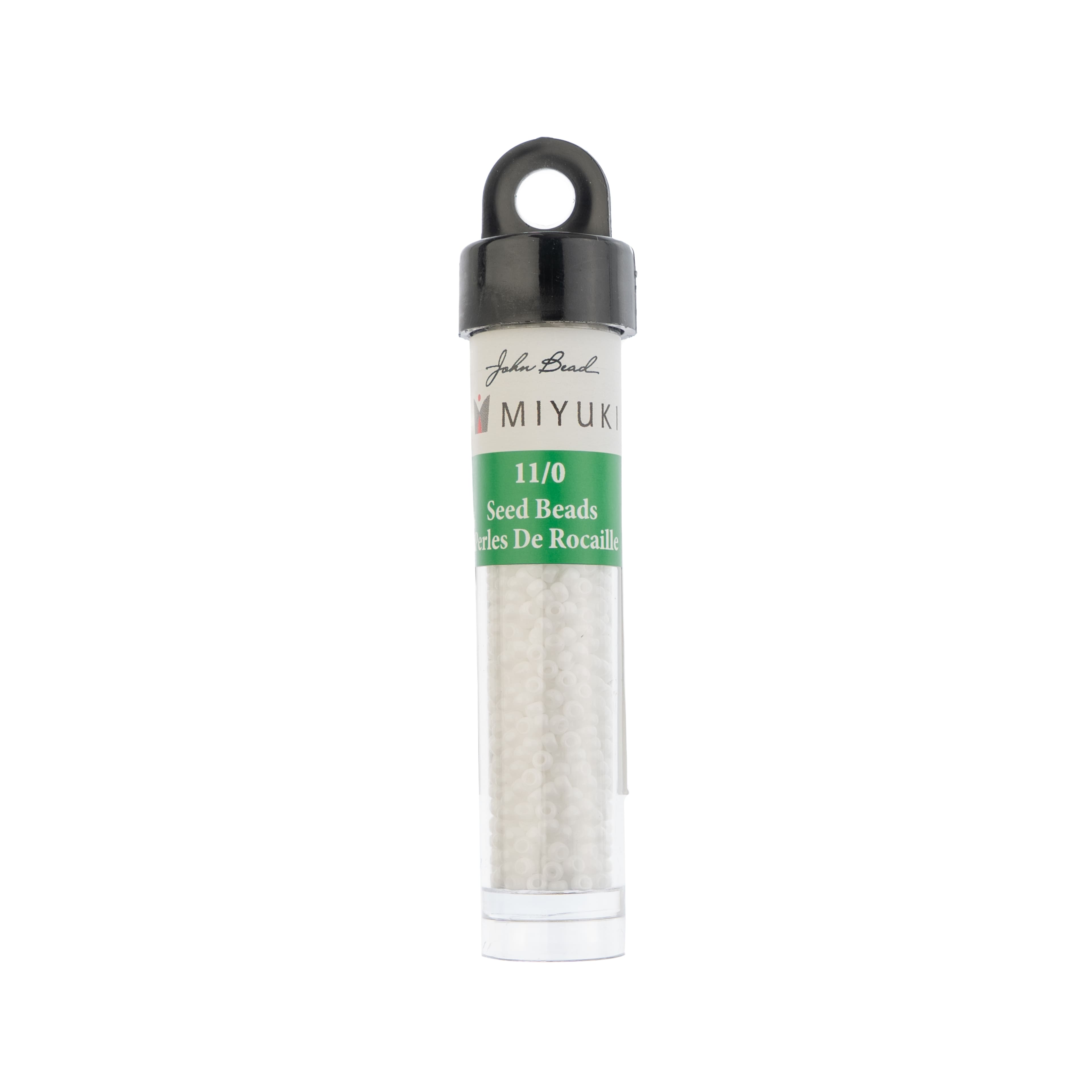 John Bead 11/0 Miyuki Glass Seed Beads, 13g