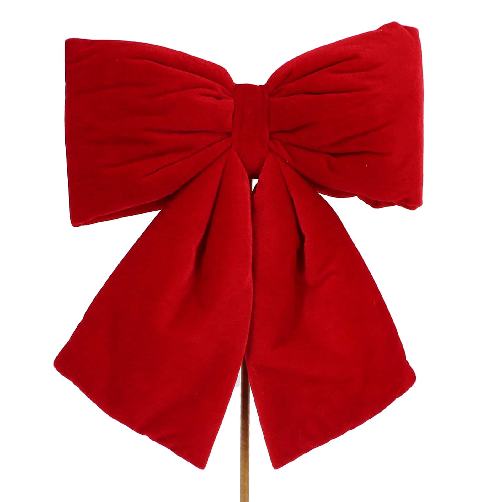 28&#x22; Red Velvet Bow Stem by Ashland&#xAE;