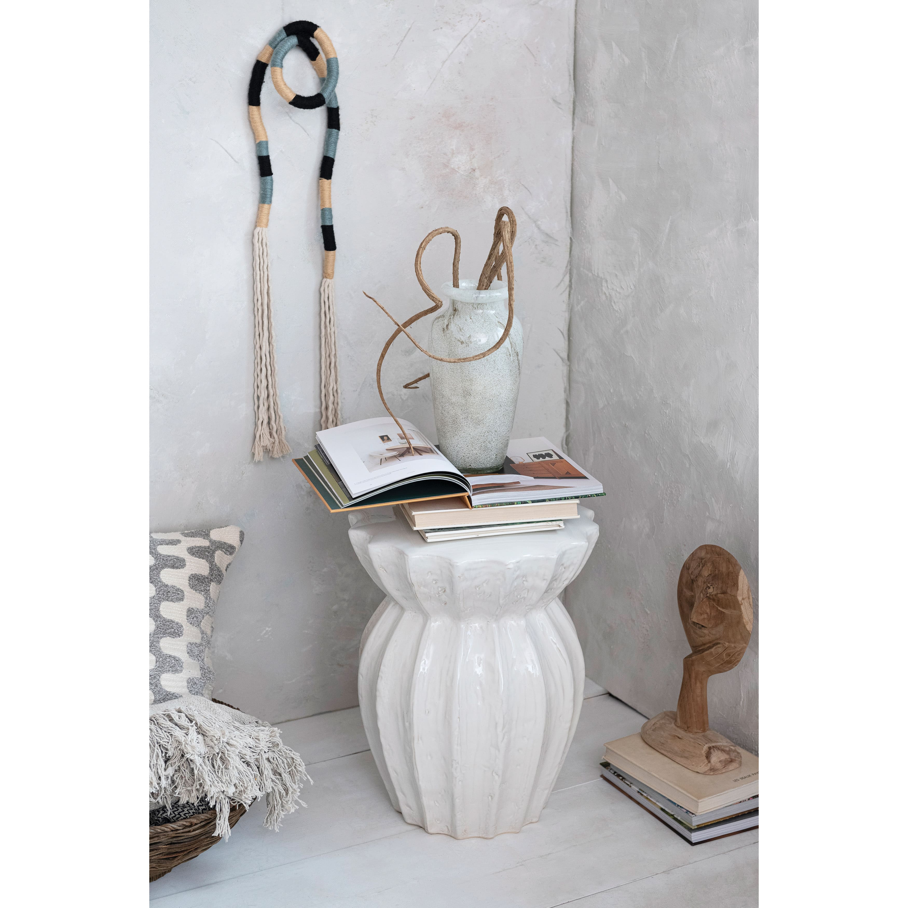 Hello Honey® 6ft. Multicolor Cotton & Wool Garland with Tassels