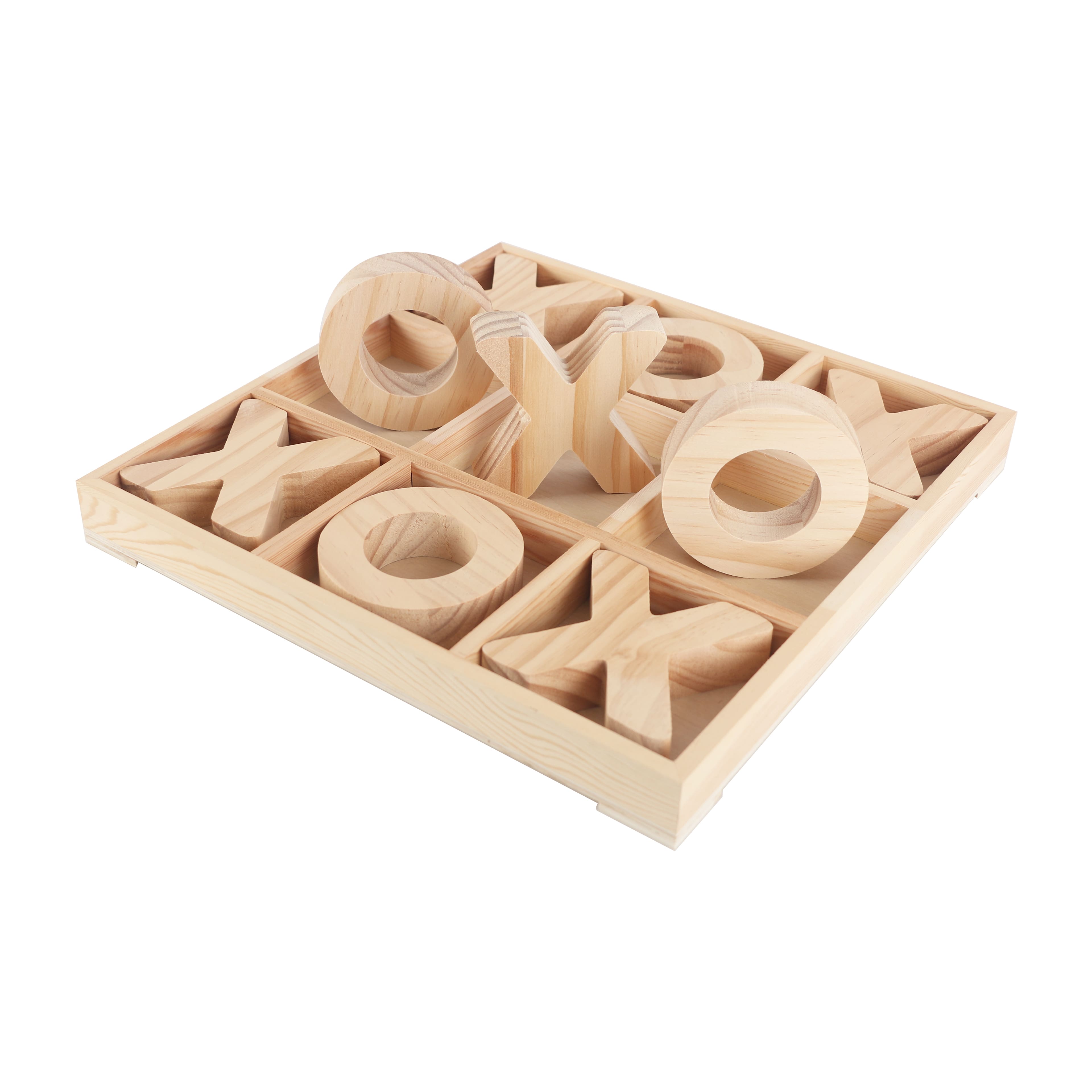 Oversized Plywood Tic Tac Toe Set by Make Market&#xAE;