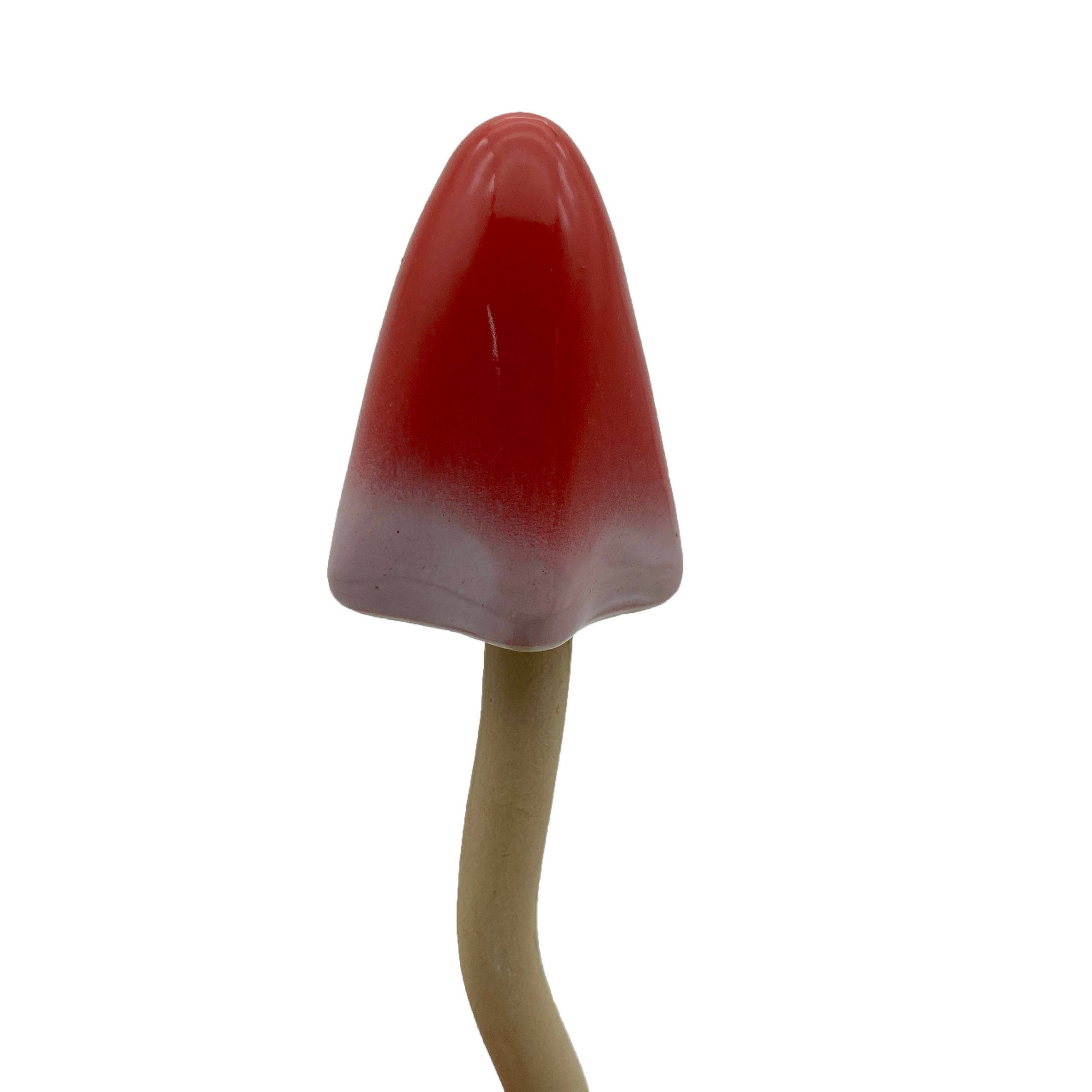 Red Cap Shaking Decorative Mushroom by Ashland&#xAE;