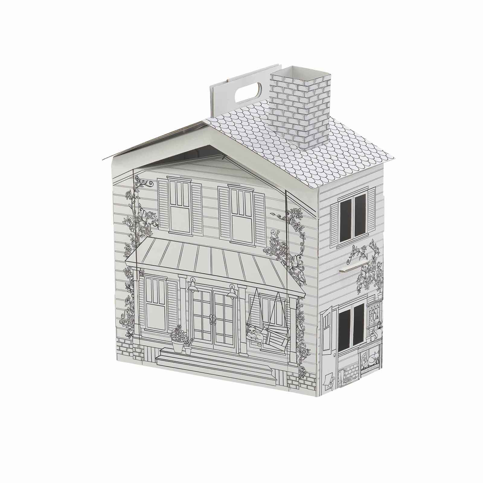 Buy The Color In Structure Desktop Dollhouse Kit By Creatology At