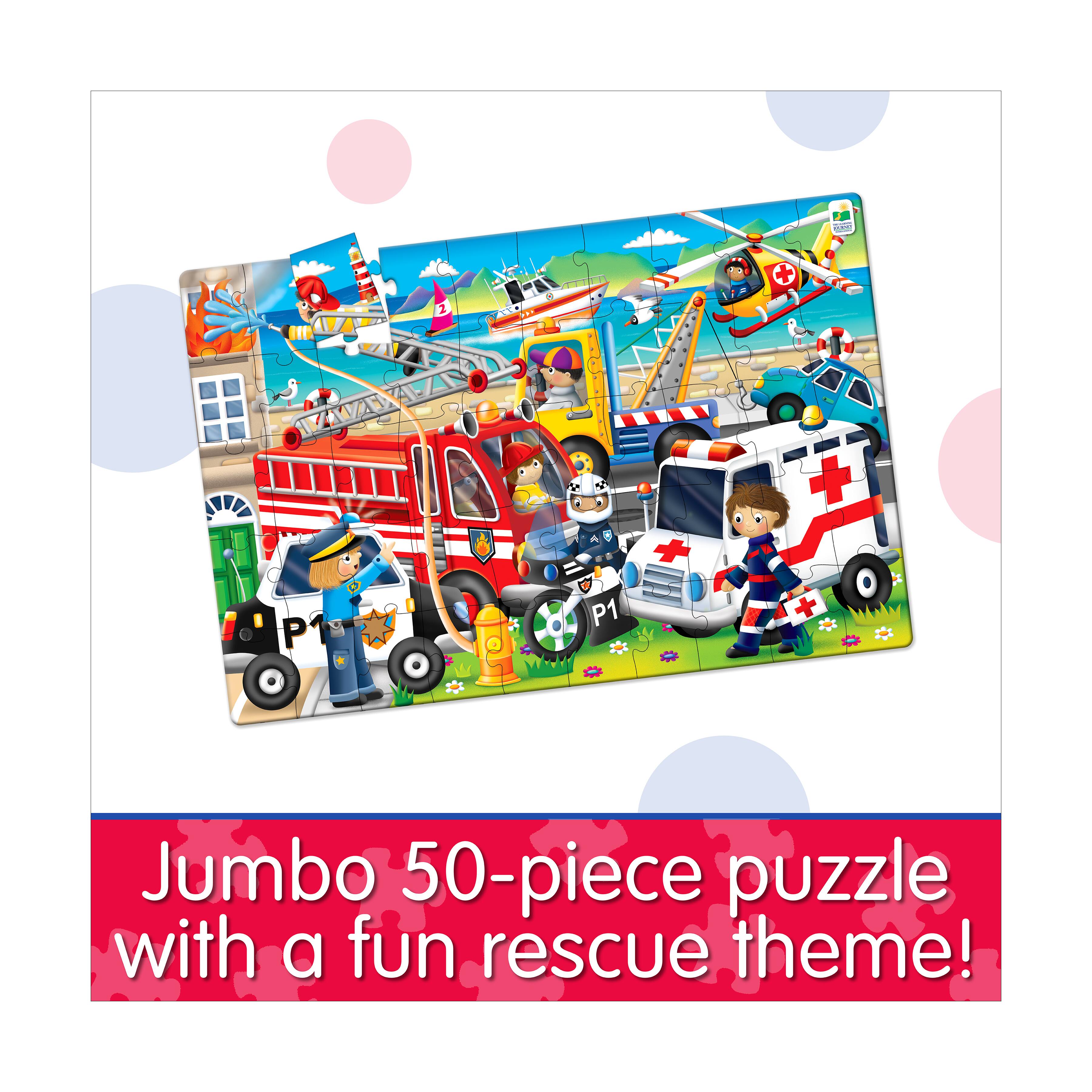 Jumbo Floor Puzzle - Emergency Rescue: 50 Pcs