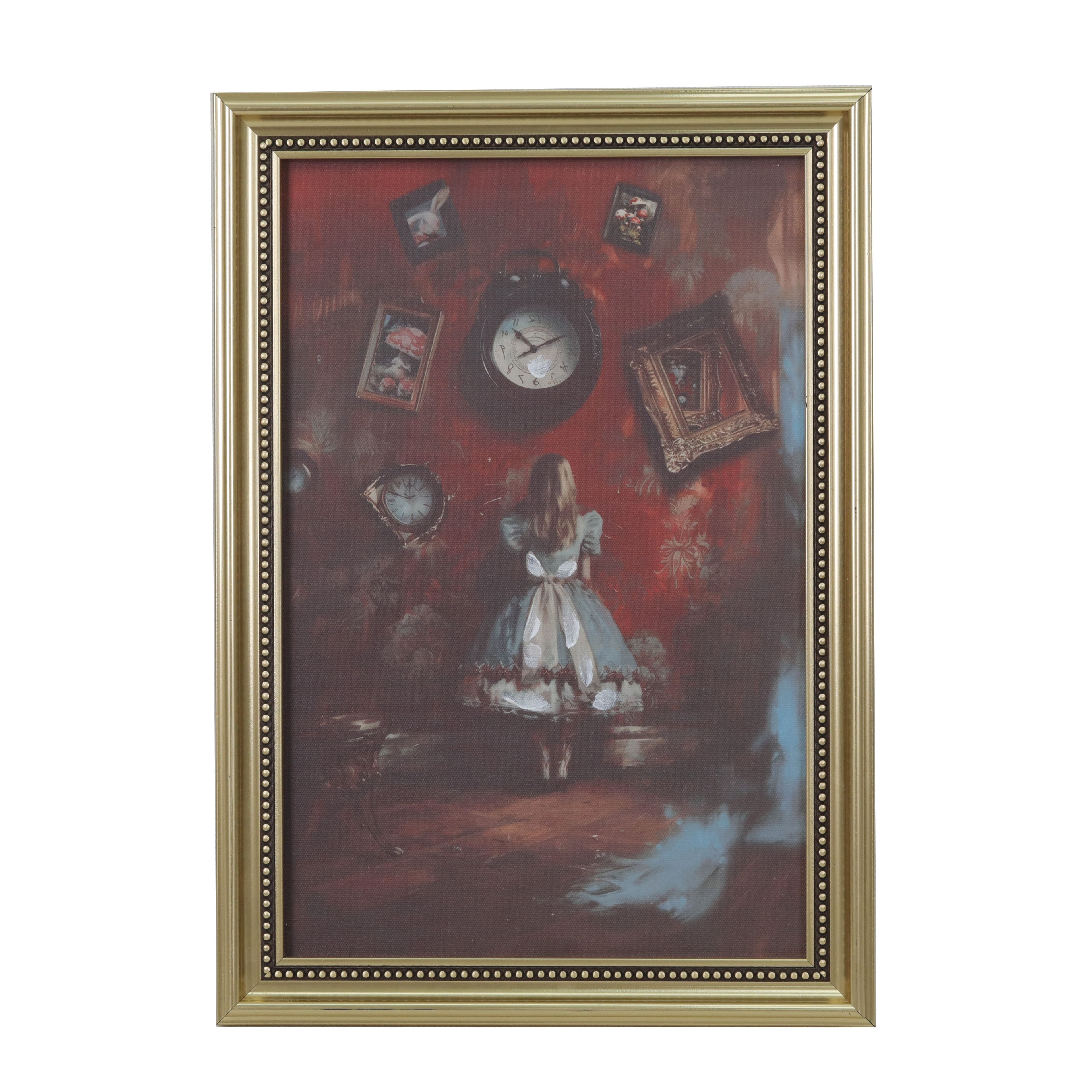 13" Alice & Clock Wall Art by Ashland®