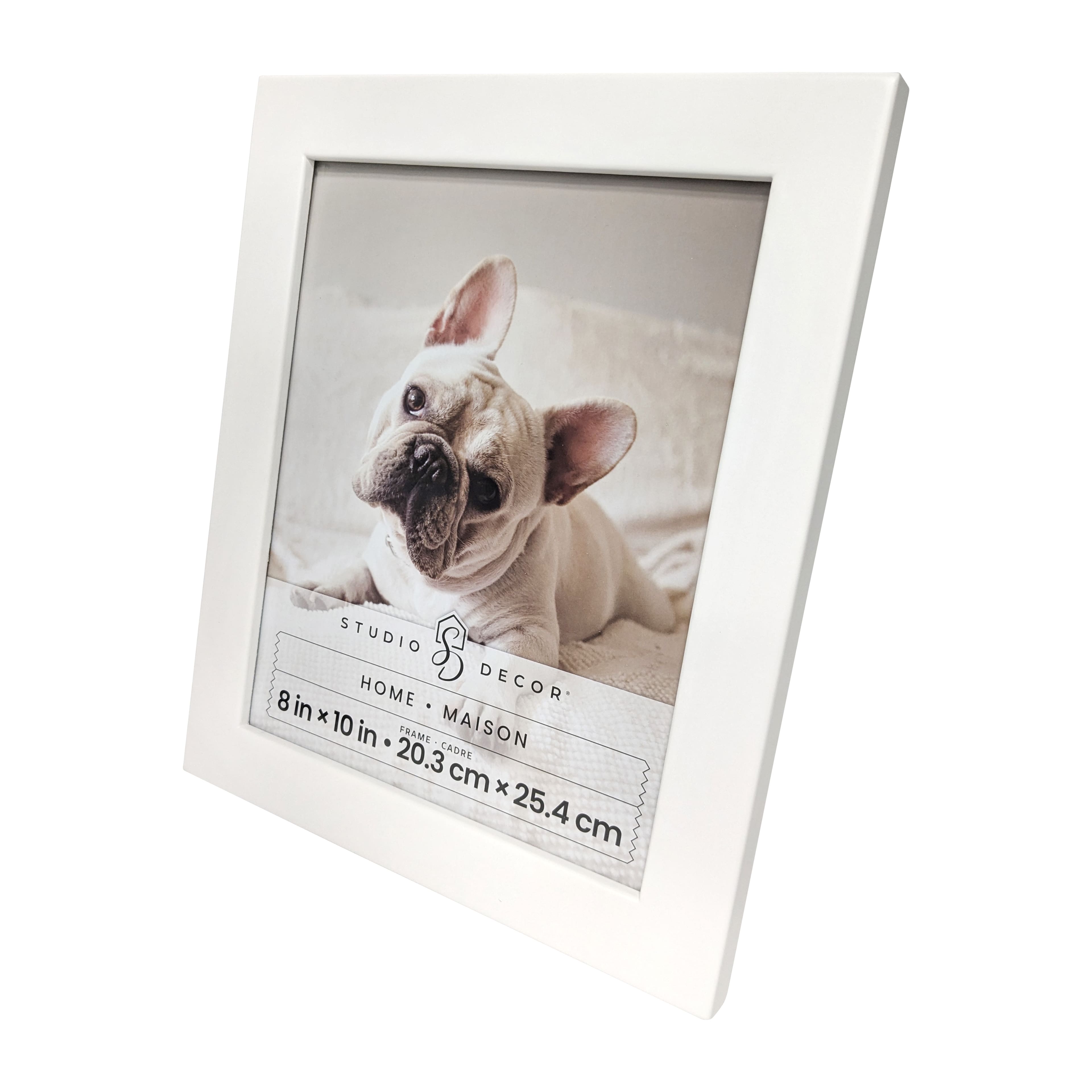 6 Pack: Home 8" x 10" White Flat Frame by Studio Décor®