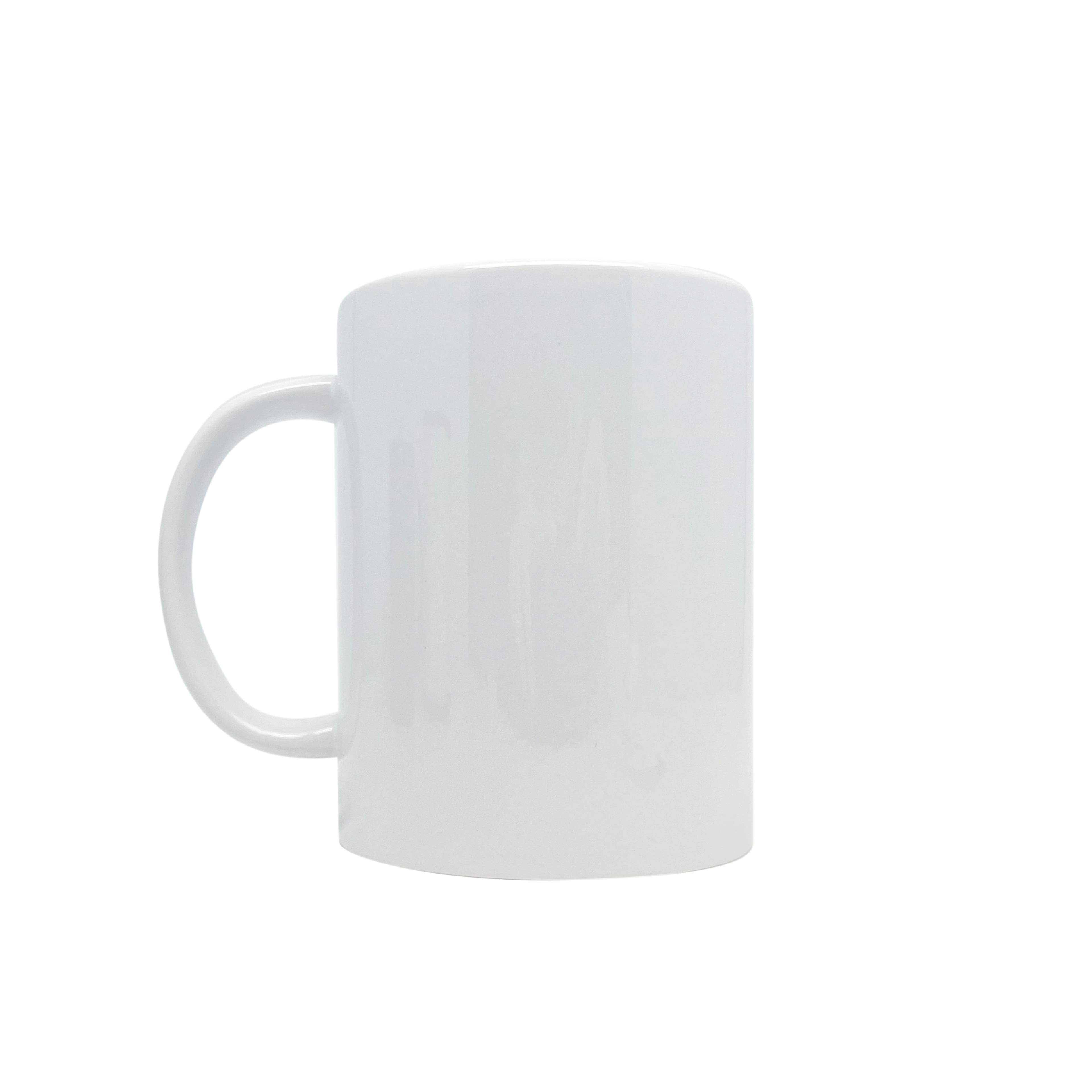 15oz. White Ceramic Sublimation Mug by Make Market&#xAE;