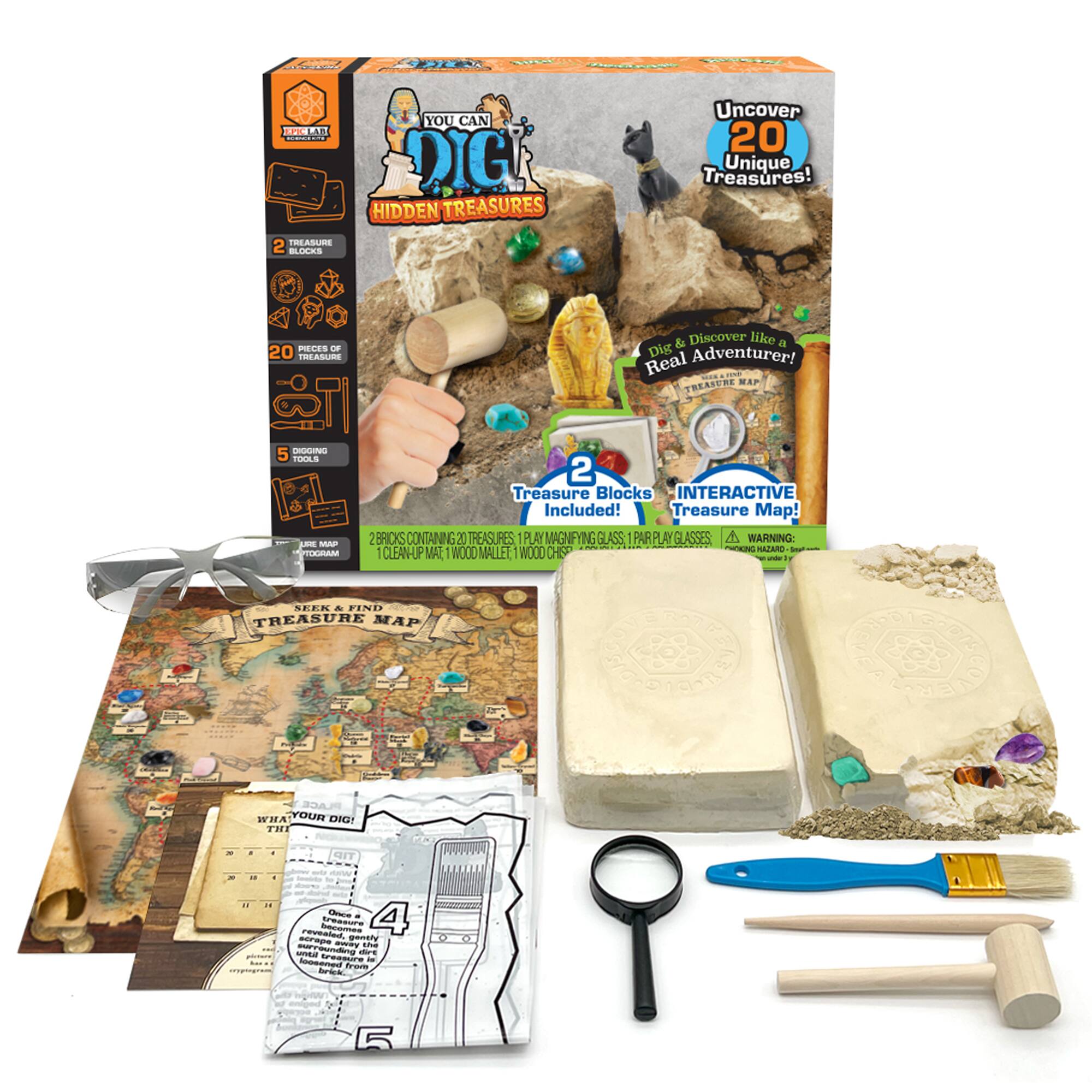 ArtSkills® Epic Lab Hidden Treasures Dig Kit with Real Gems