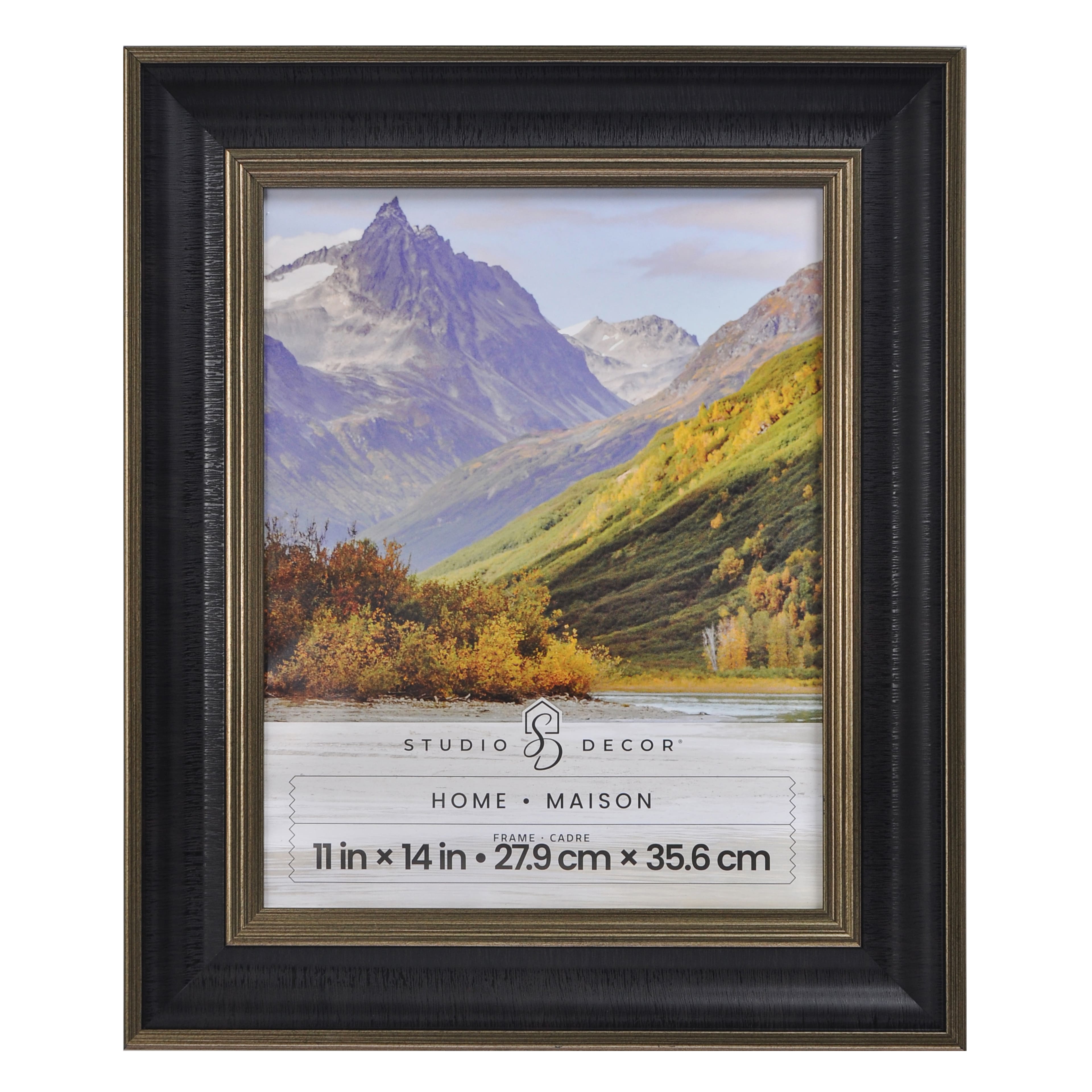 Home Black &#x26; Gold Leather Cigar Wall Frame by Studio D&#xE9;cor&#xAE;