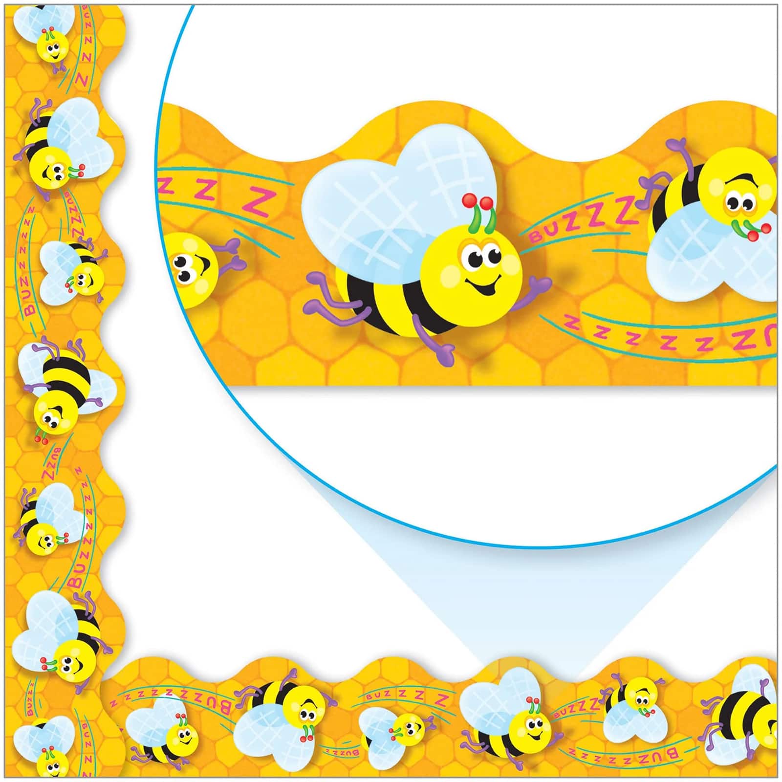 Trend Enterprises&#xAE; Terrific Trimmers&#xAE; Busy Bees Borders, 234ft.