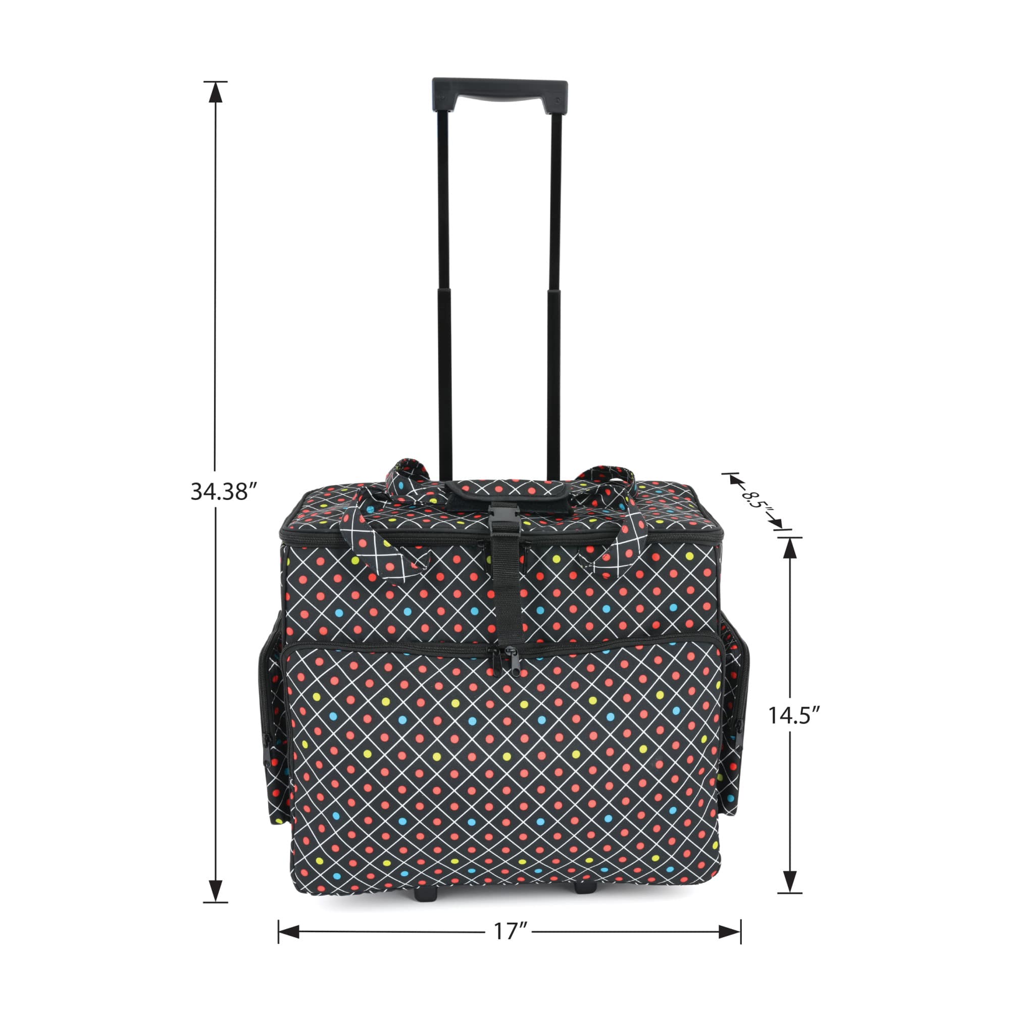 Dritz® 2-Wheel Rolling Sewing Machine Tote