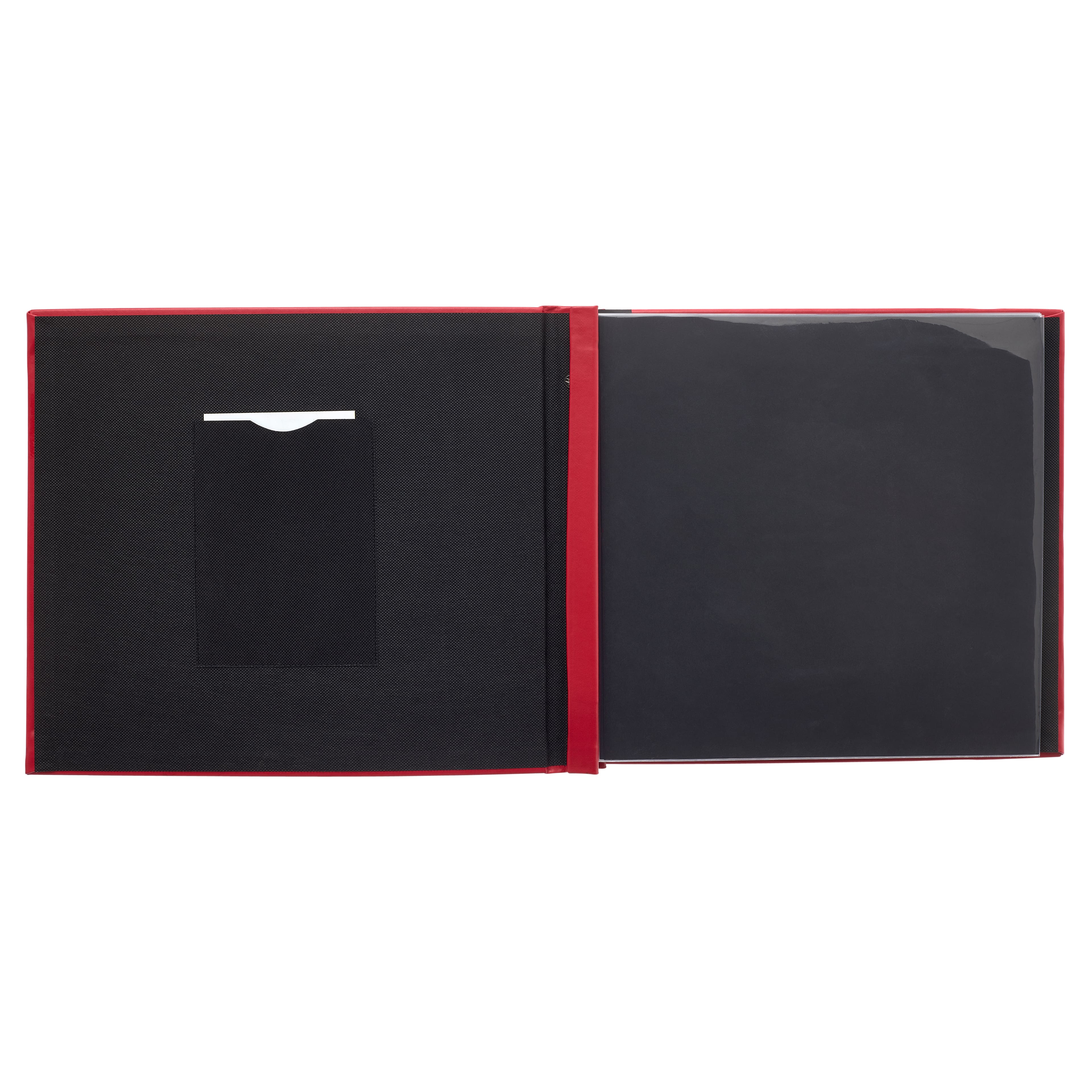 Red Faux Leather Mega Scrapbook by Recollections&#xAE;