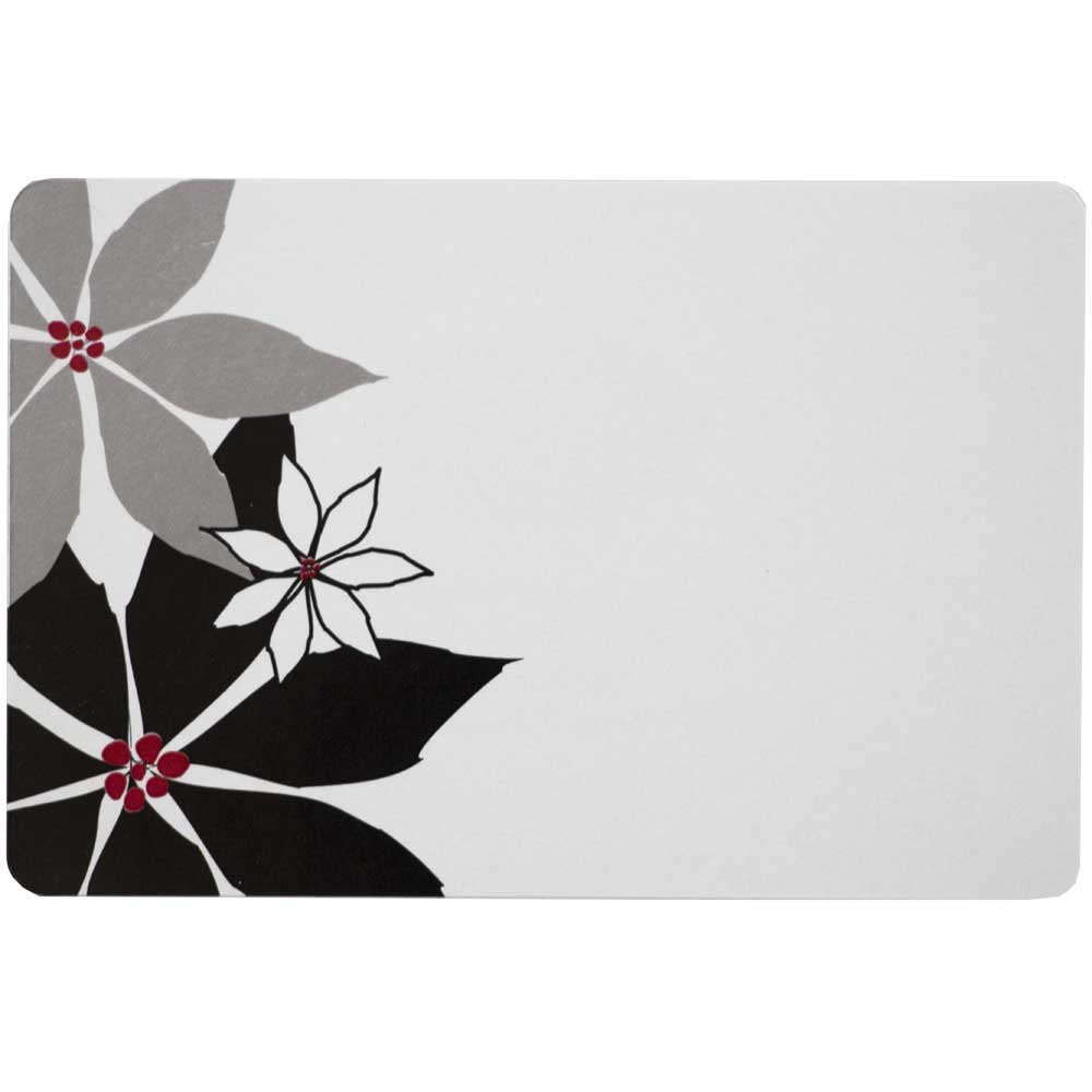 JAM Paper Flowers Color Border Name Tag Gift Label Stickers, 24ct.