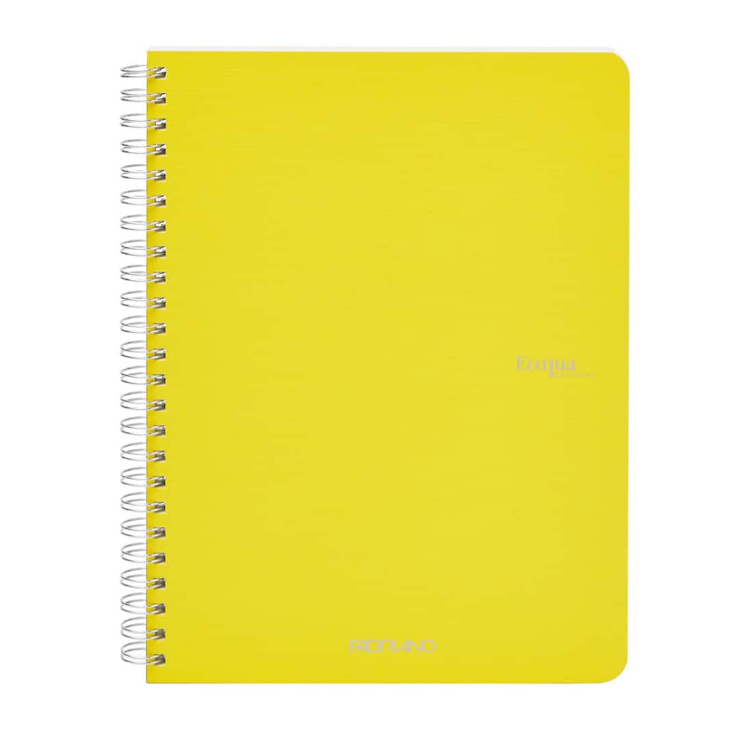 Fabriano® EcoQua Spiral Bound Lined Notebook