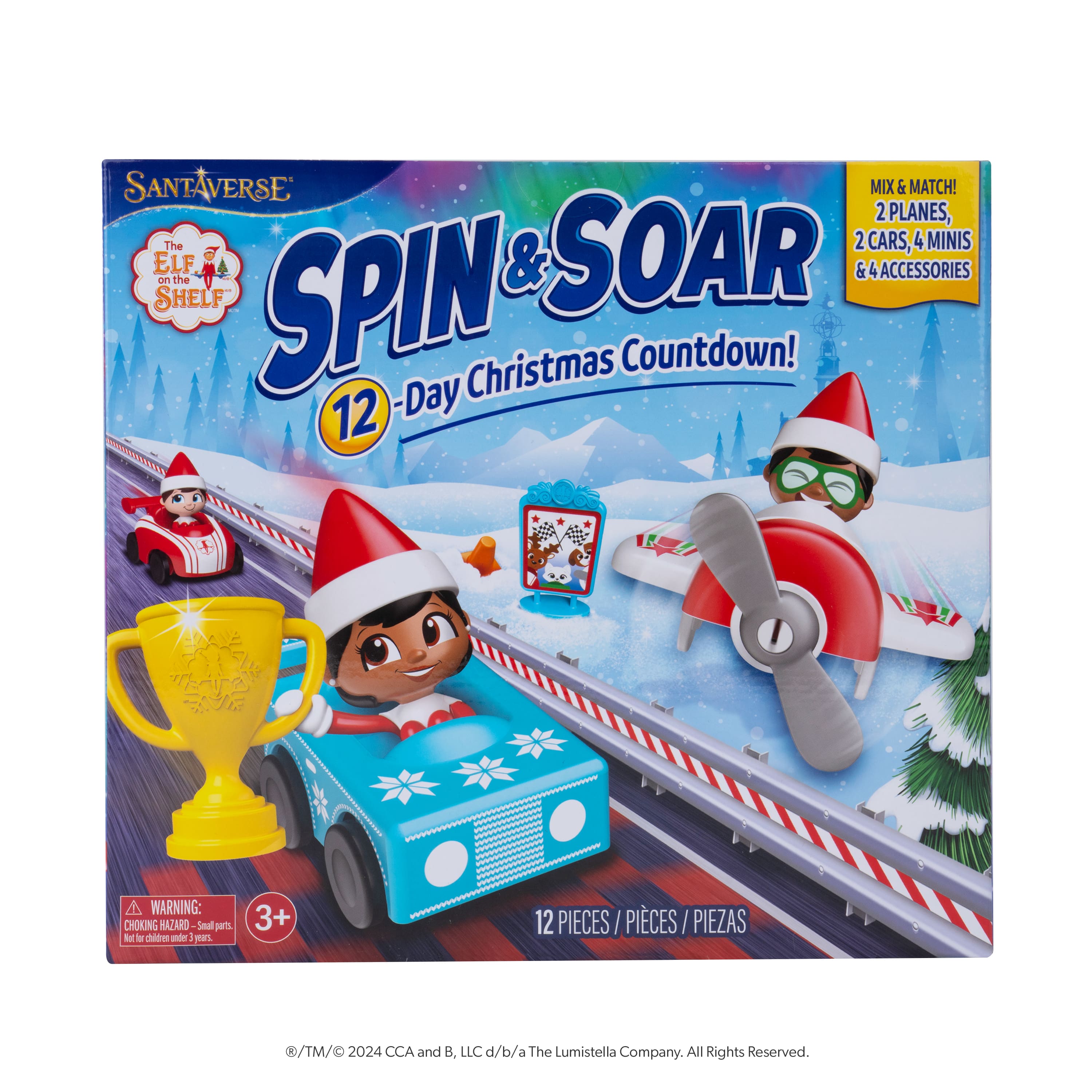 The Elf on the Shelf&#xAE; Spin &#x26; Soar 12-Day Christmas Countdown