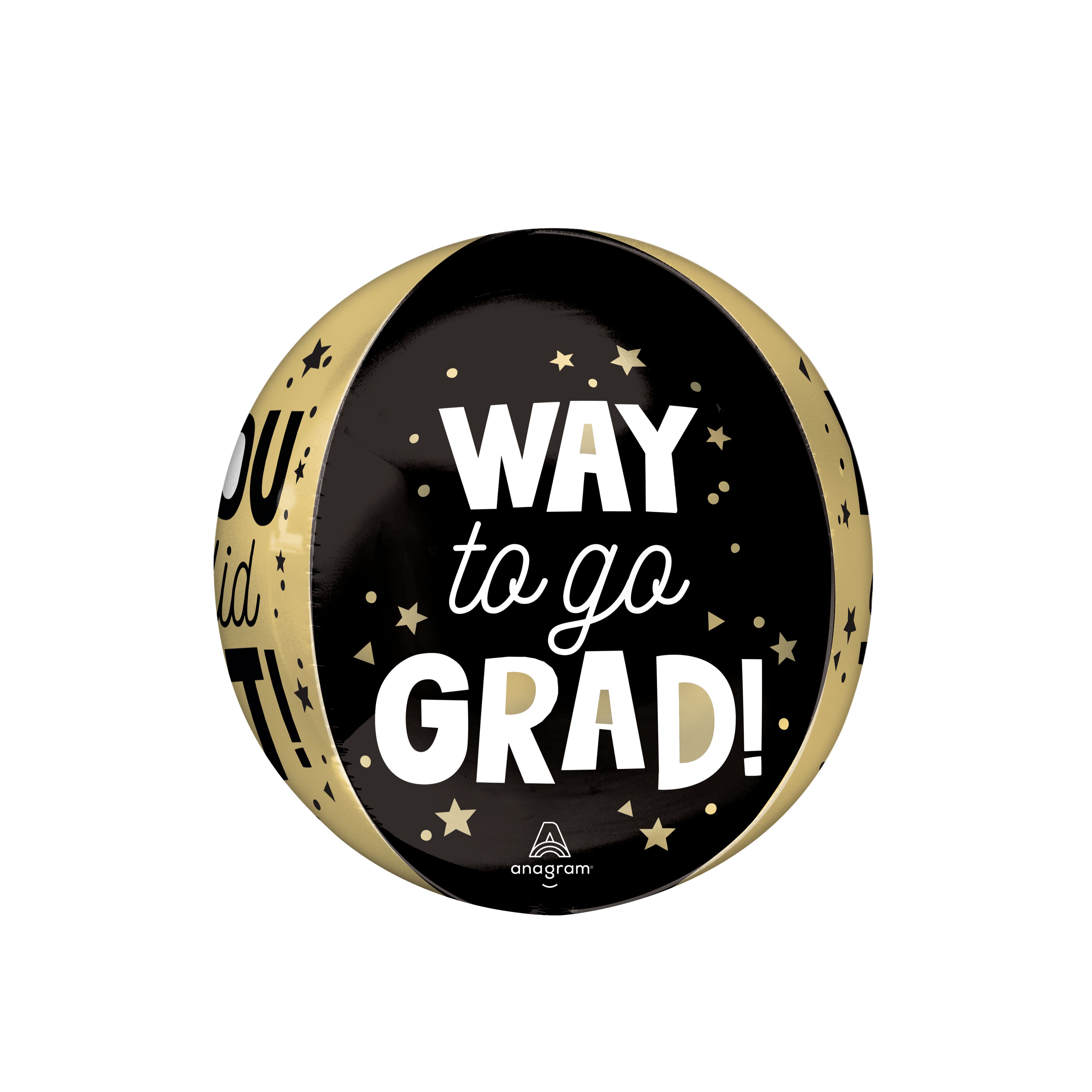 Orbz® XL™ 16" Way to Go Grad Foil Balloon