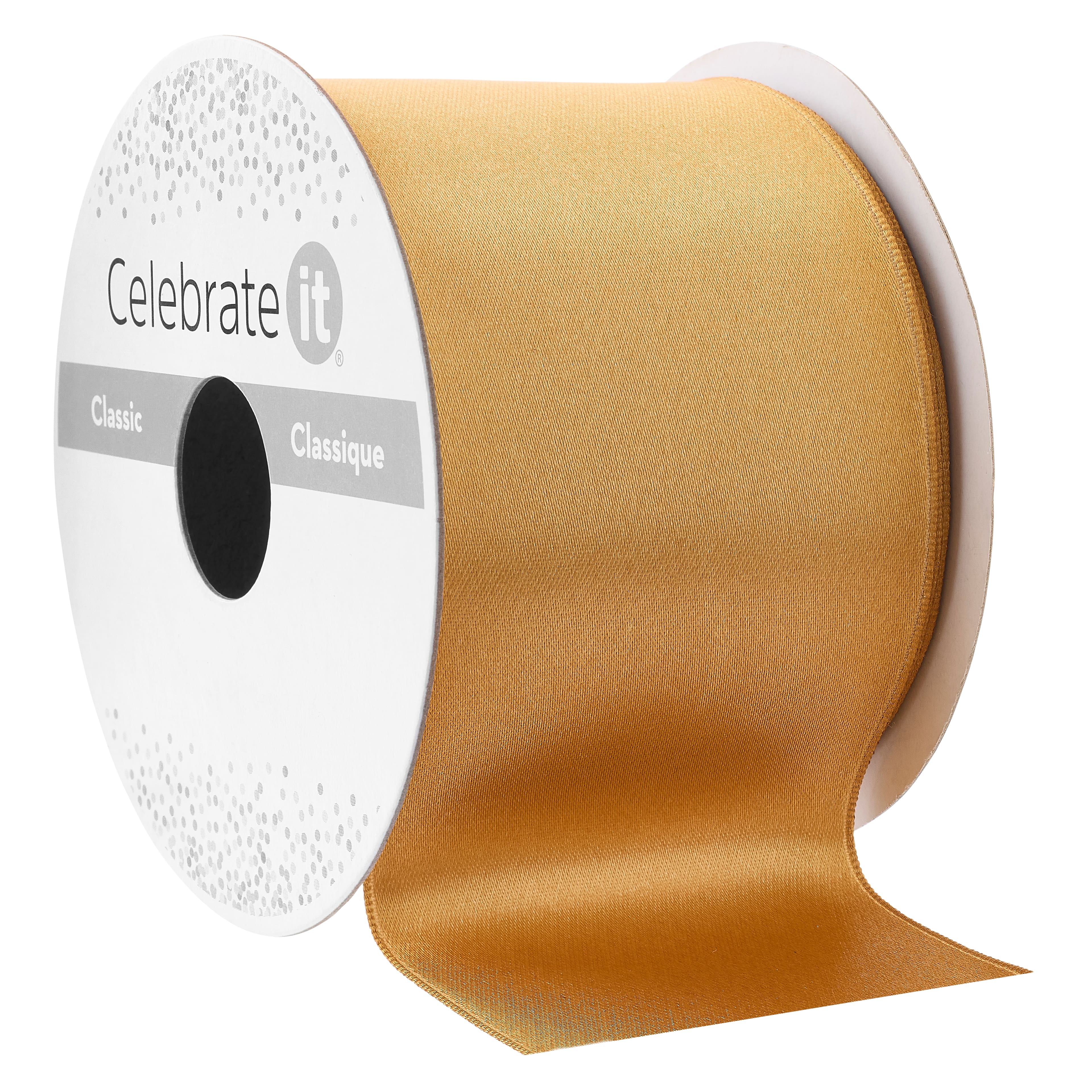 2.5" x 10yd. Satin Wired Ribbon by Celebrate It® Classic