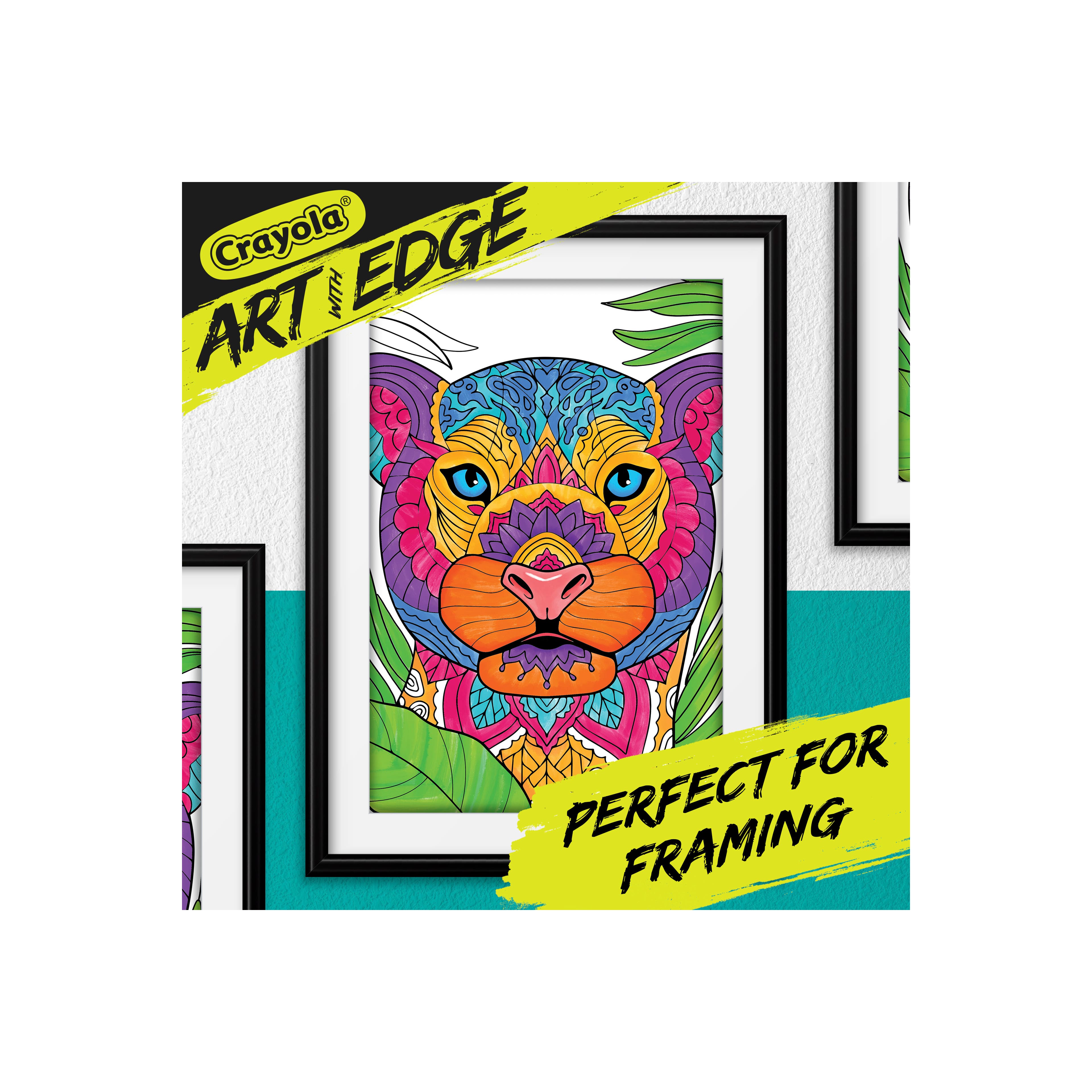 Crayola&#xAE; Art With Edge Animal Ink Coloring Book